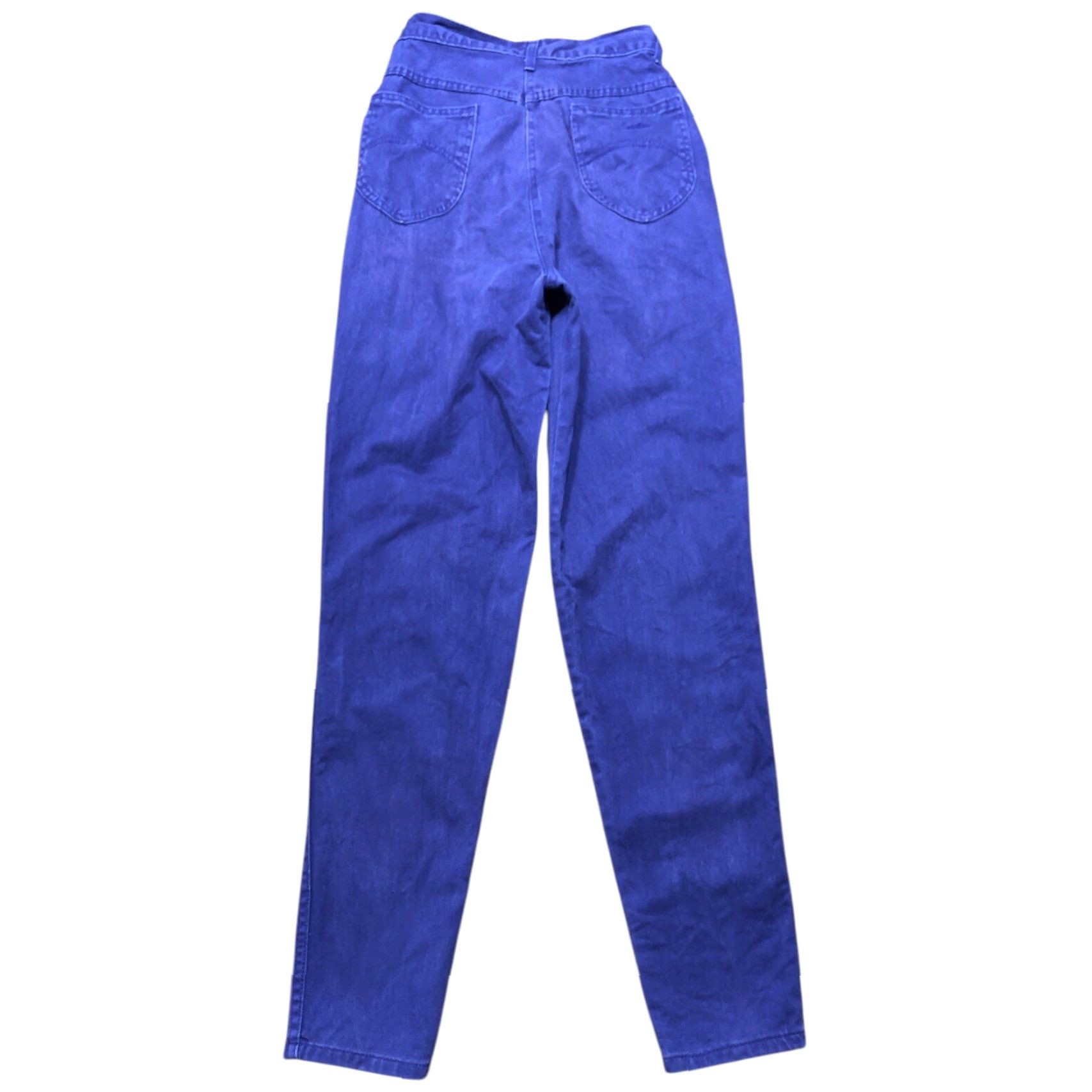 Vintage VINTAGE CHIC Jeans Womens Tapered 9 24X33 Purple Denim USA Western Jeans 90s Mens? Wait Size 30" / US 8 / IT 44 - 2 Thumbnail