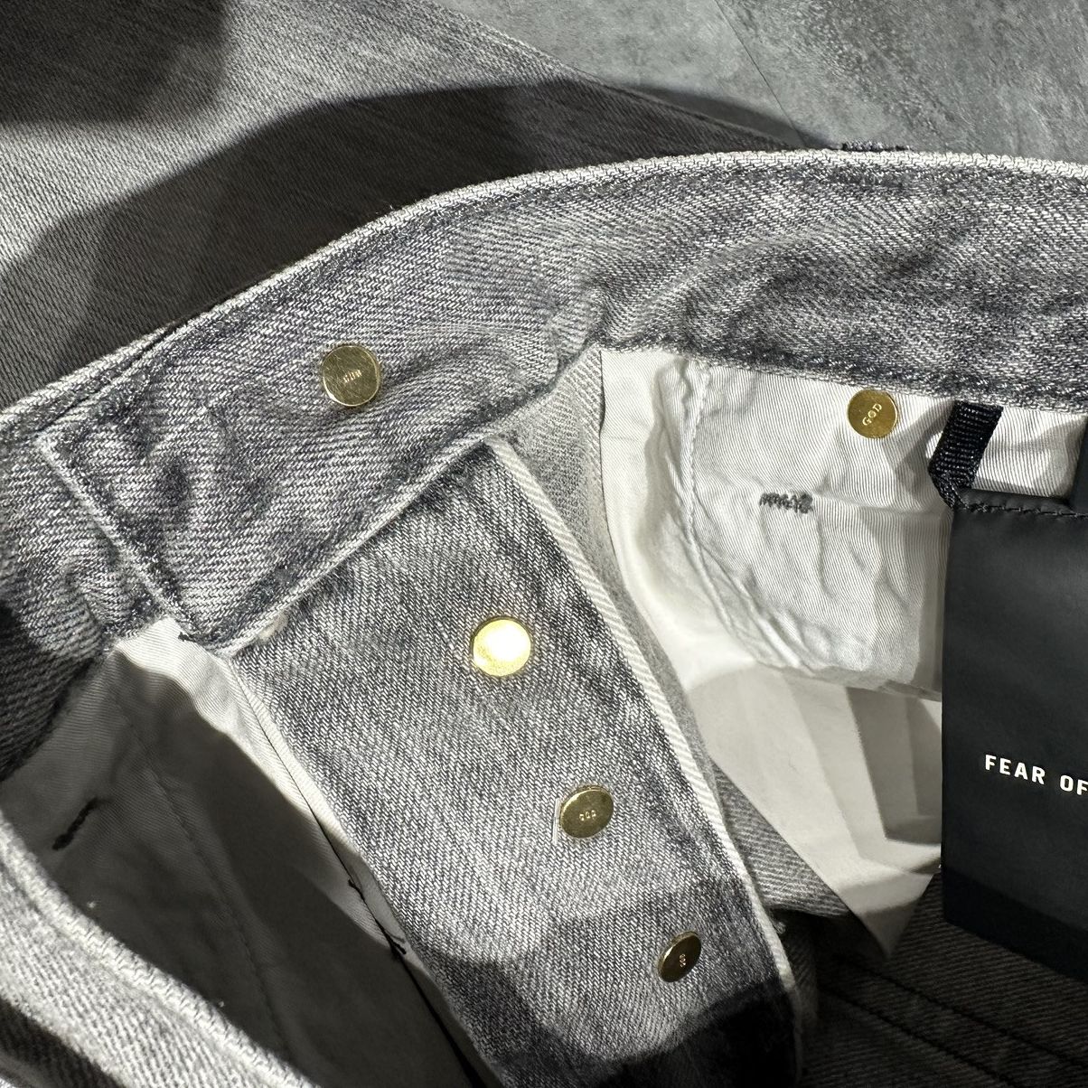 Fear of God Fear of God 6th Relaxed Fit Denim Jeans - God Grey Size US 29 - 5 Thumbnail
