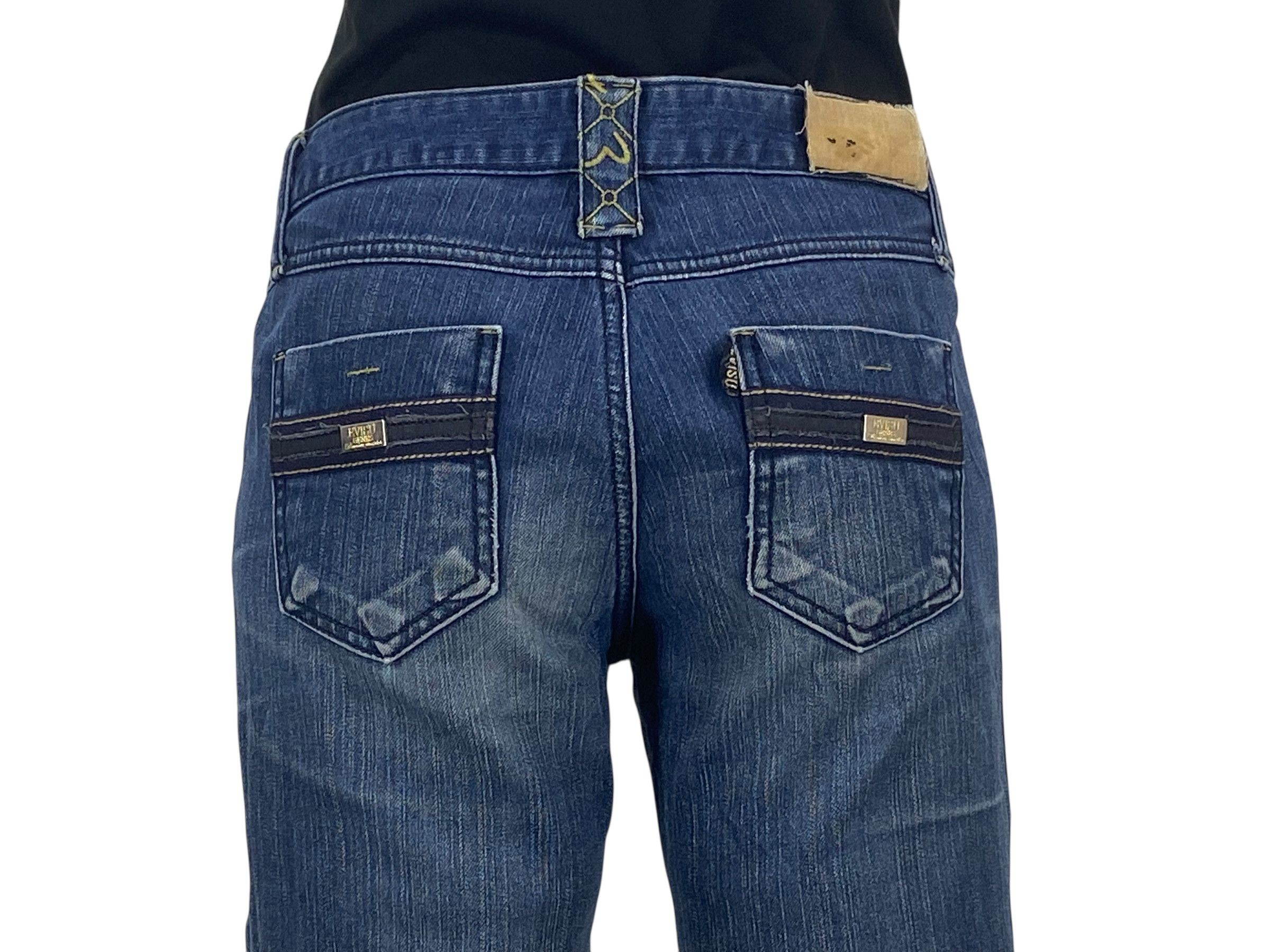 Japanese Brand Low Rise Flare Jeans Bootcut Jeans Size 28" / US 6 / IT 42 - 8 Thumbnail
