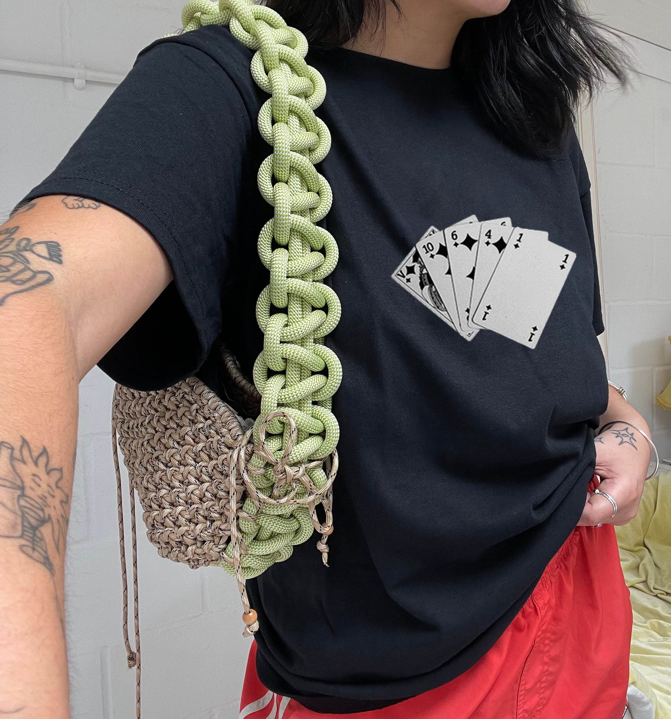 Vintage Counting Cards Tee | Sharp Style, Strategic Edge Size M / US 6-8 / IT 42-44 - 4 Thumbnail