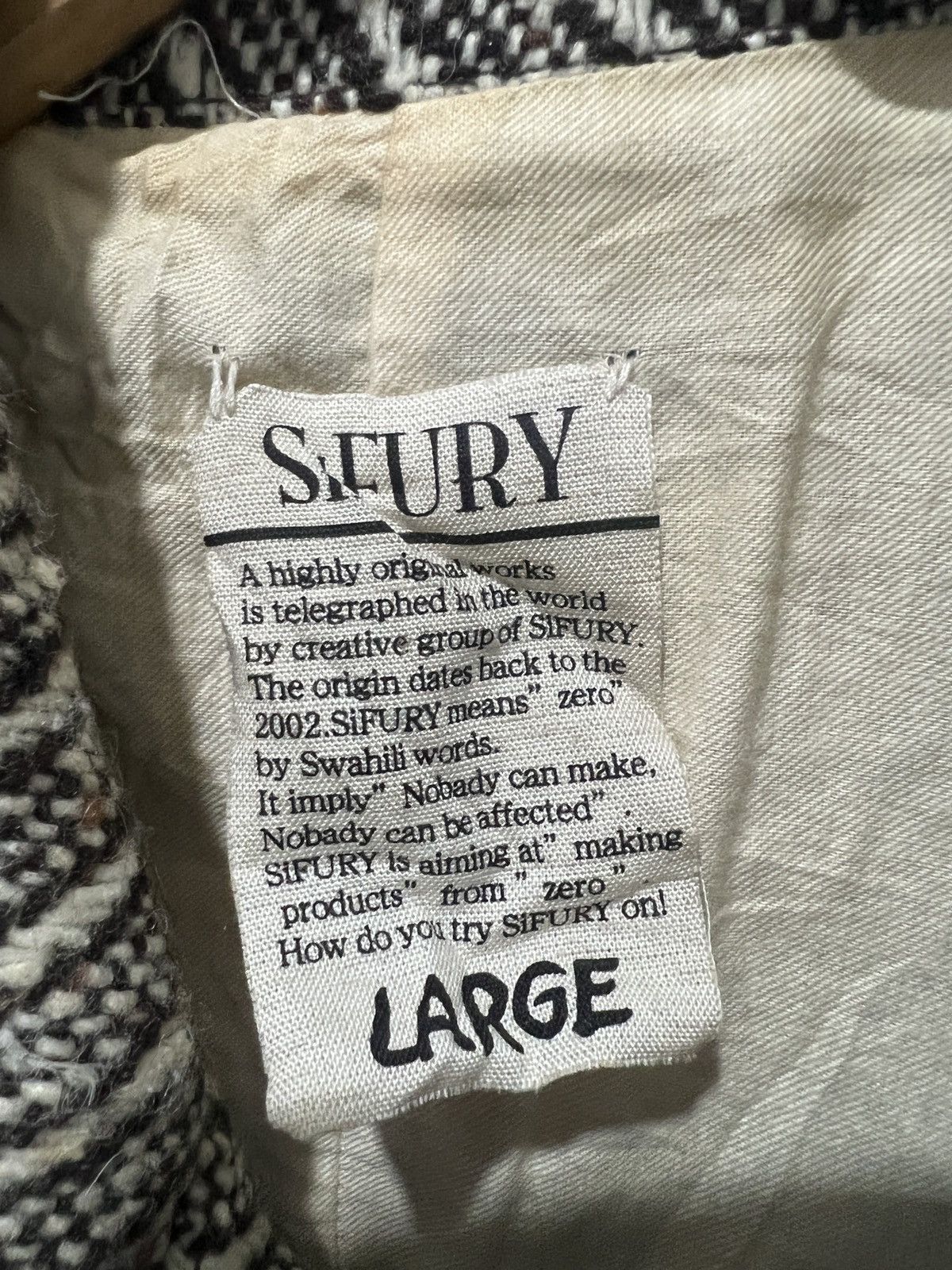Japanese Brand × Vintage 🇯🇵 Sifury Multi Zipper Underground Jacket Size US L / EU 52-54 / 3 - 7 Thumbnail