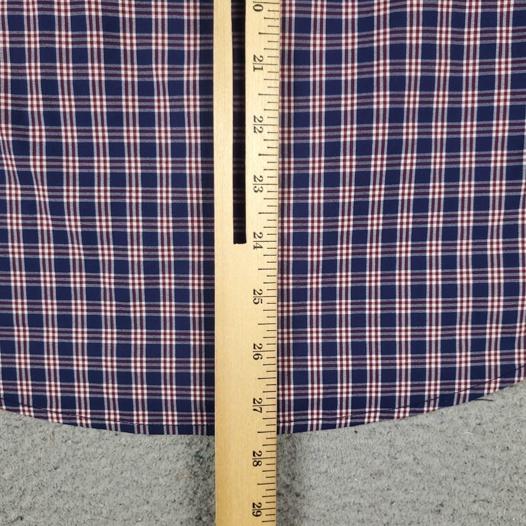 UNTUCKit UNTUCKit Blue Plaid Button-Up Shirt Mens Medium Long Sleeve Casual Woven Size US M / EU 48-50 / 2 - 4 Thumbnail