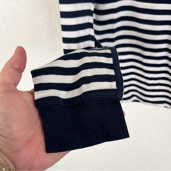 Dolce & Gabbana VTG Dolce and Gabbana Striped Crew Neck Logo Patch Contrast Size US M / EU 48-50 / 2 - 6 Thumbnail