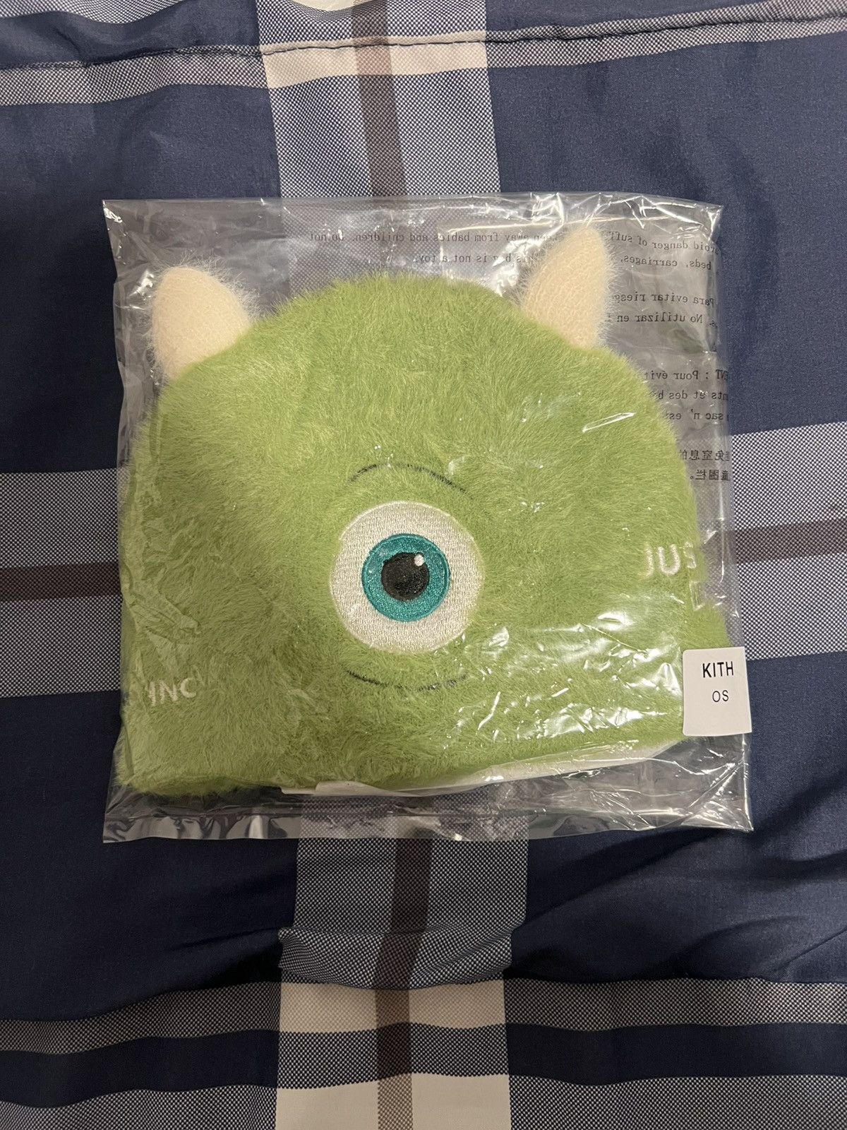 Kith Kith Disney Baby Mike Wazowski Cufffless Beanie Size ONE SIZE - 1 Thumbnail