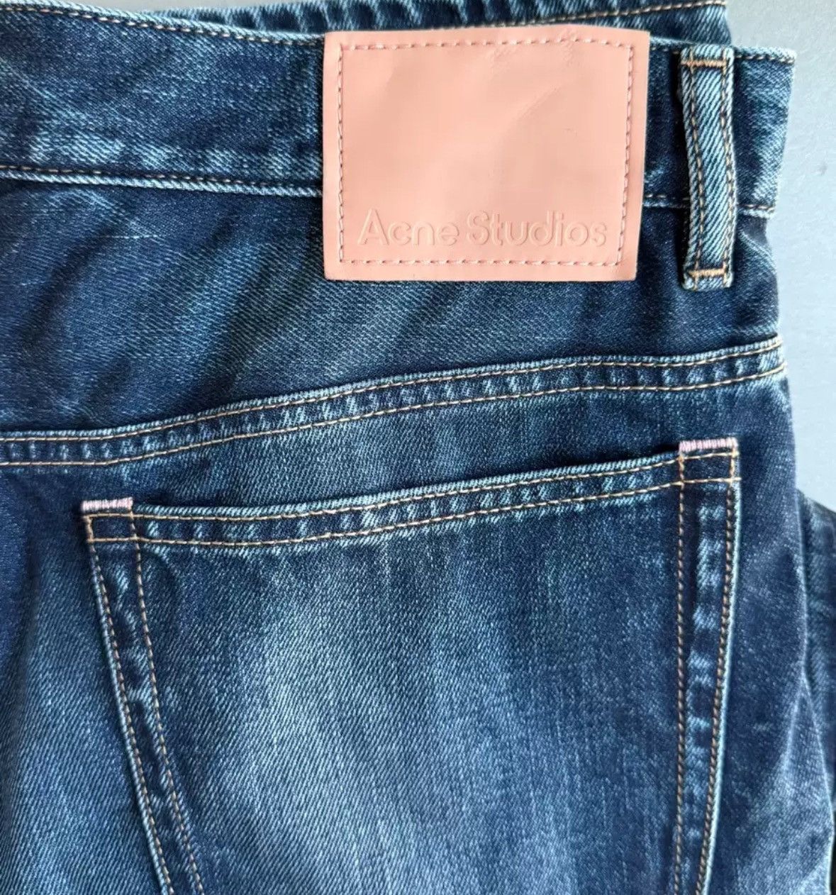 Acne Studios Acne studios Medium blue cat whiskers jeans Size US 32 / EU 48 - 3 Thumbnail