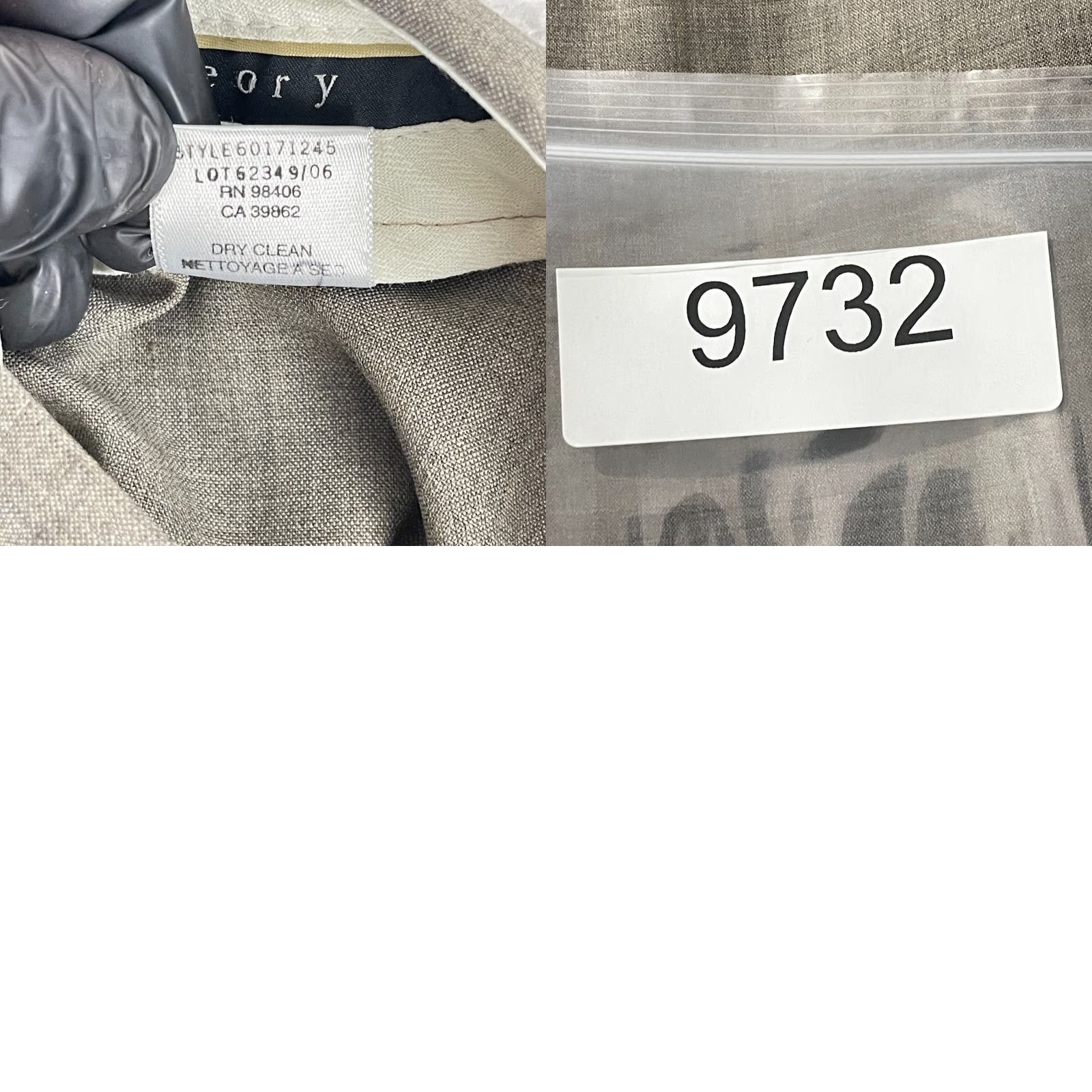 Theory Theory Brown Wide-Leg Wool Dress Pants Womens Size 30 Flat Front Work Wear Size 30" / US 8 / IT 44 - 11 Thumbnail