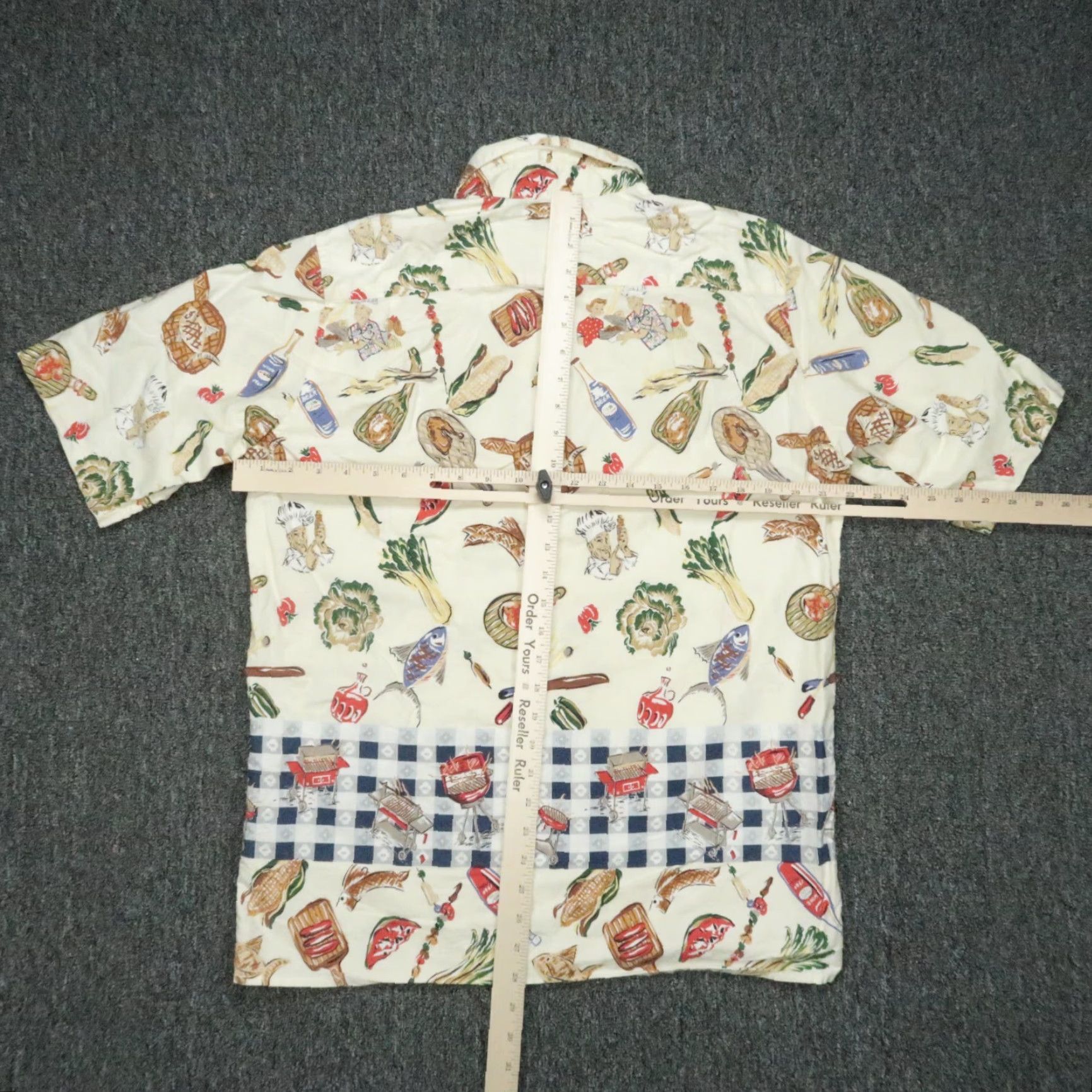 Reyn Spooner Reyn Spooner Shirt Mens Medium Beige Geometric Hawaiian Camp Short Sleeve Size US M / EU 48-50 / 2 - 6 Thumbnail