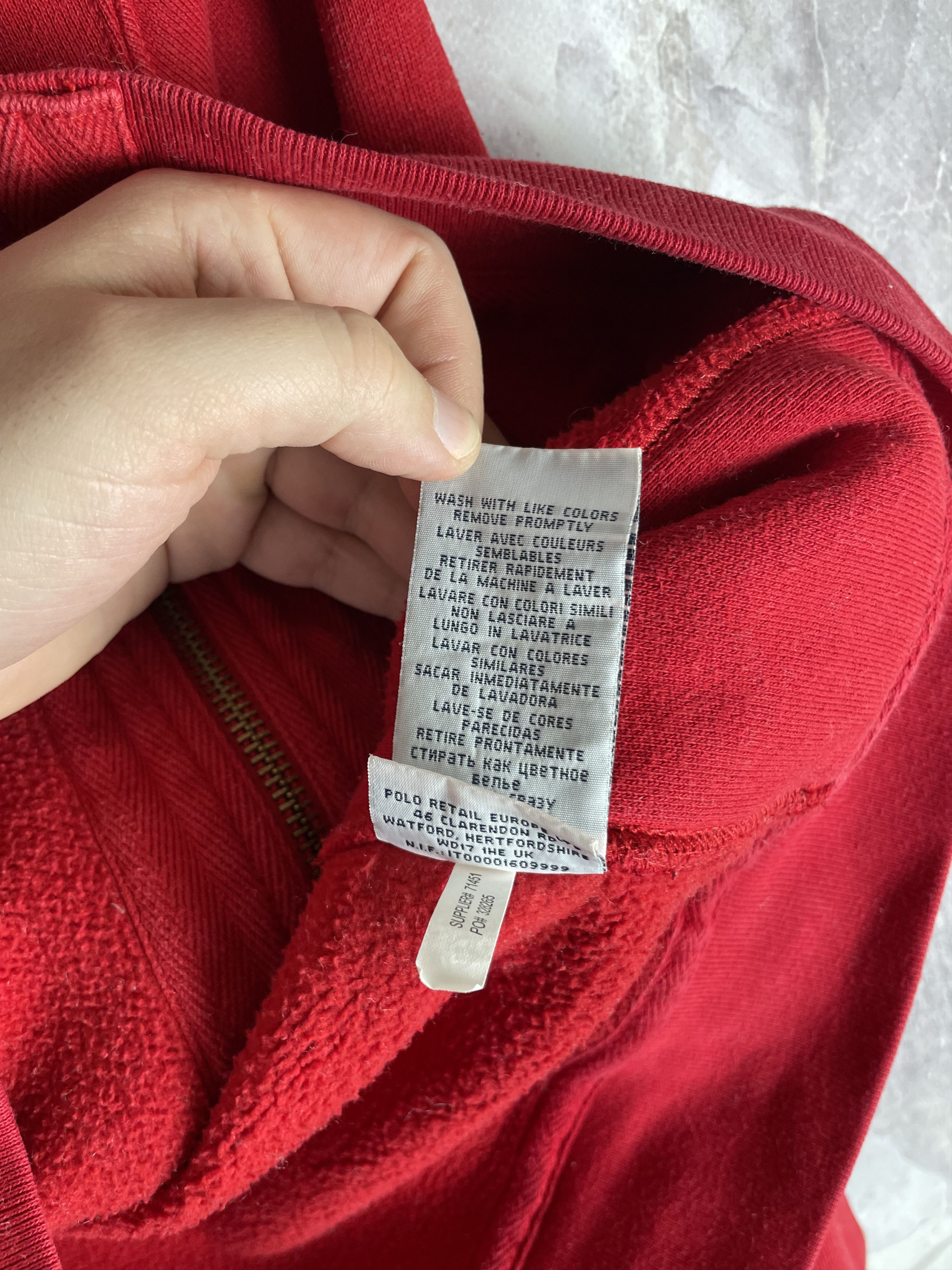 Polo Ralph Lauren Polo Ralph Lauren Vintage Mens Zip Hoodie Size US M / EU 48-50 / 2 - 8 Thumbnail