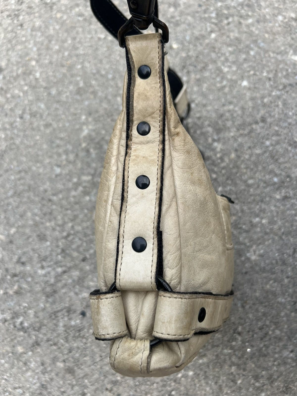 Leather Vintage Zer Japan Dirt Patina Leather Bag Size ONE SIZE - 14 Thumbnail