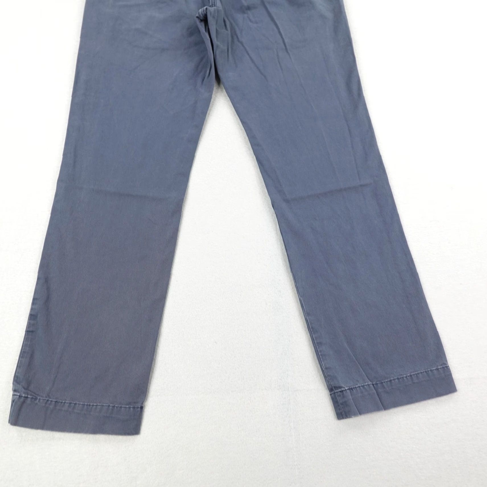 Polo Ralph Lauren POLO RALPH LAUREN Pants Mens 33x32 Blue Chino Cotton Twill Stretch Pony Logo Classic Size US XS / EU 42 / 0 - 6 Thumbnail