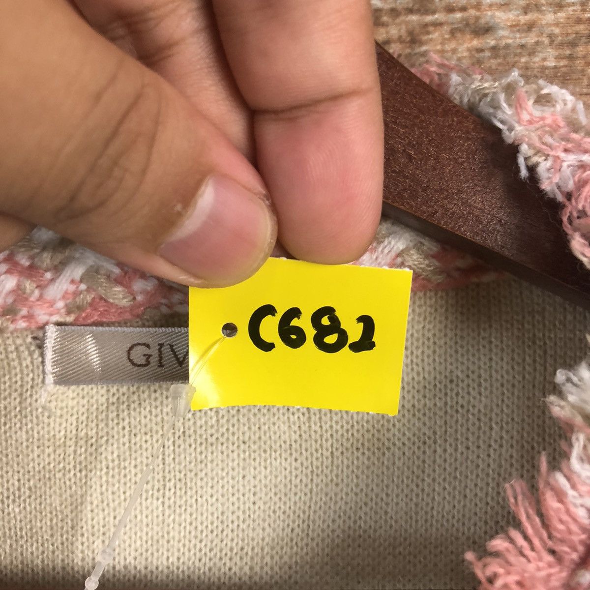 Homespun Knitwear × Japanese Brand DL Givors Pink Cardigan Knitwear #C682 Size M / US 6-8 / IT 42-44 - 10 Thumbnail