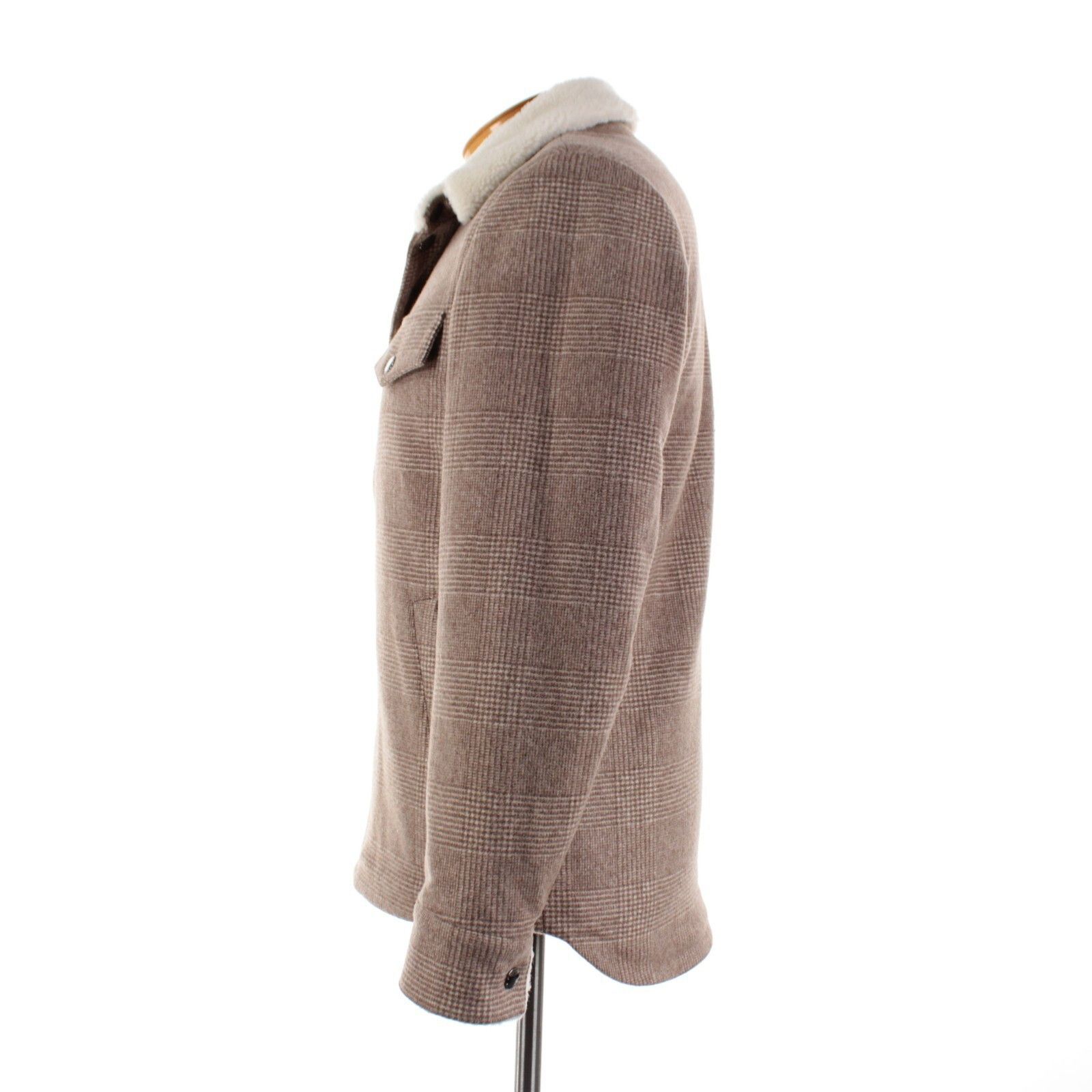 Luciano Barbera Luciano Barbera Overshirt Size M US In Beige Wool Size US M / EU 48-50 / 2 - 4 Thumbnail