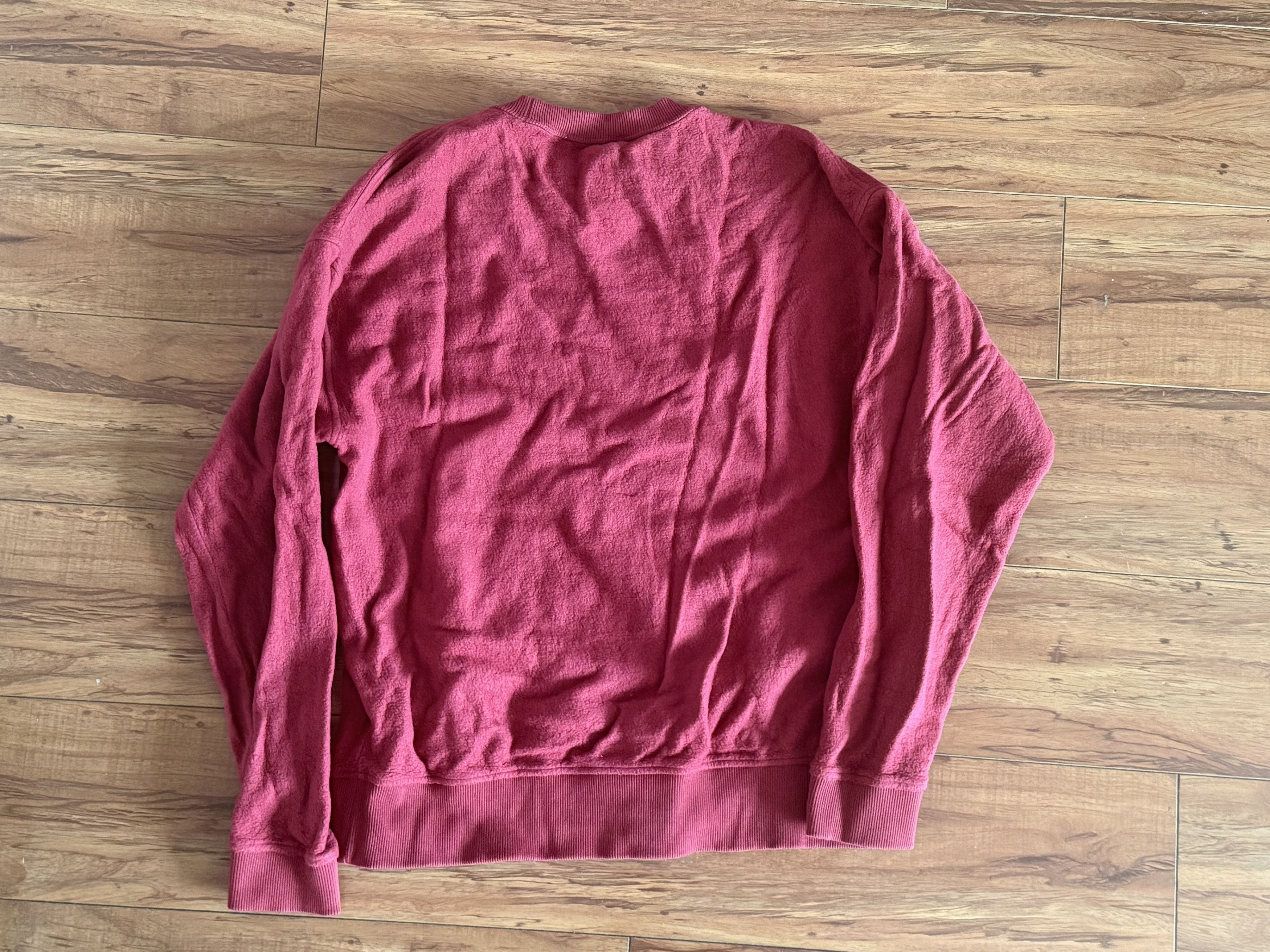 YMC Red Fleece Crew Neck Sweatshirt Size US M / EU 48-50 / 2 - 3 Thumbnail