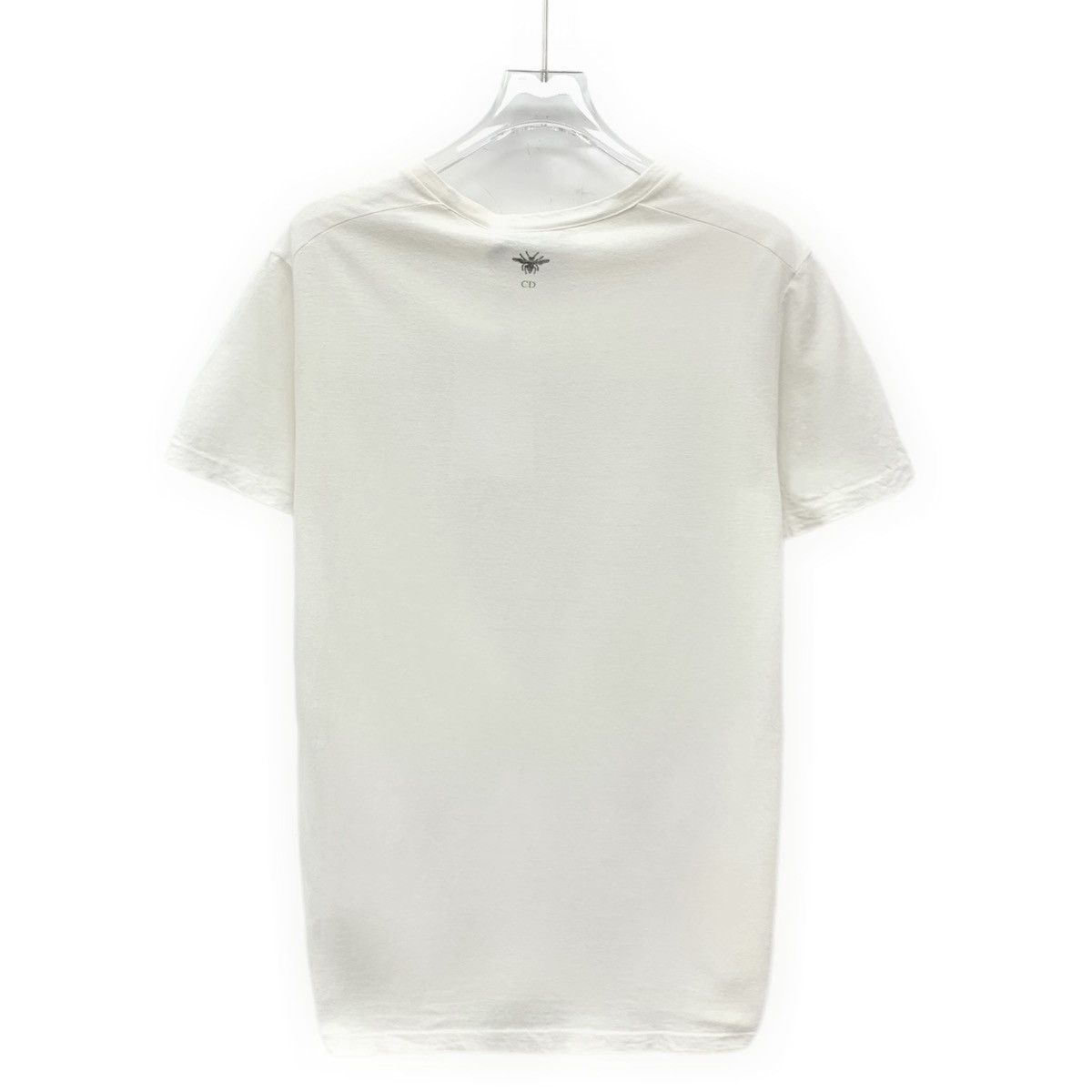 Dior Dior White Logo Crew Neck Short Sleeve T-Shirt K26WX Size M / US 6-8 / IT 42-44 - 2 Thumbnail