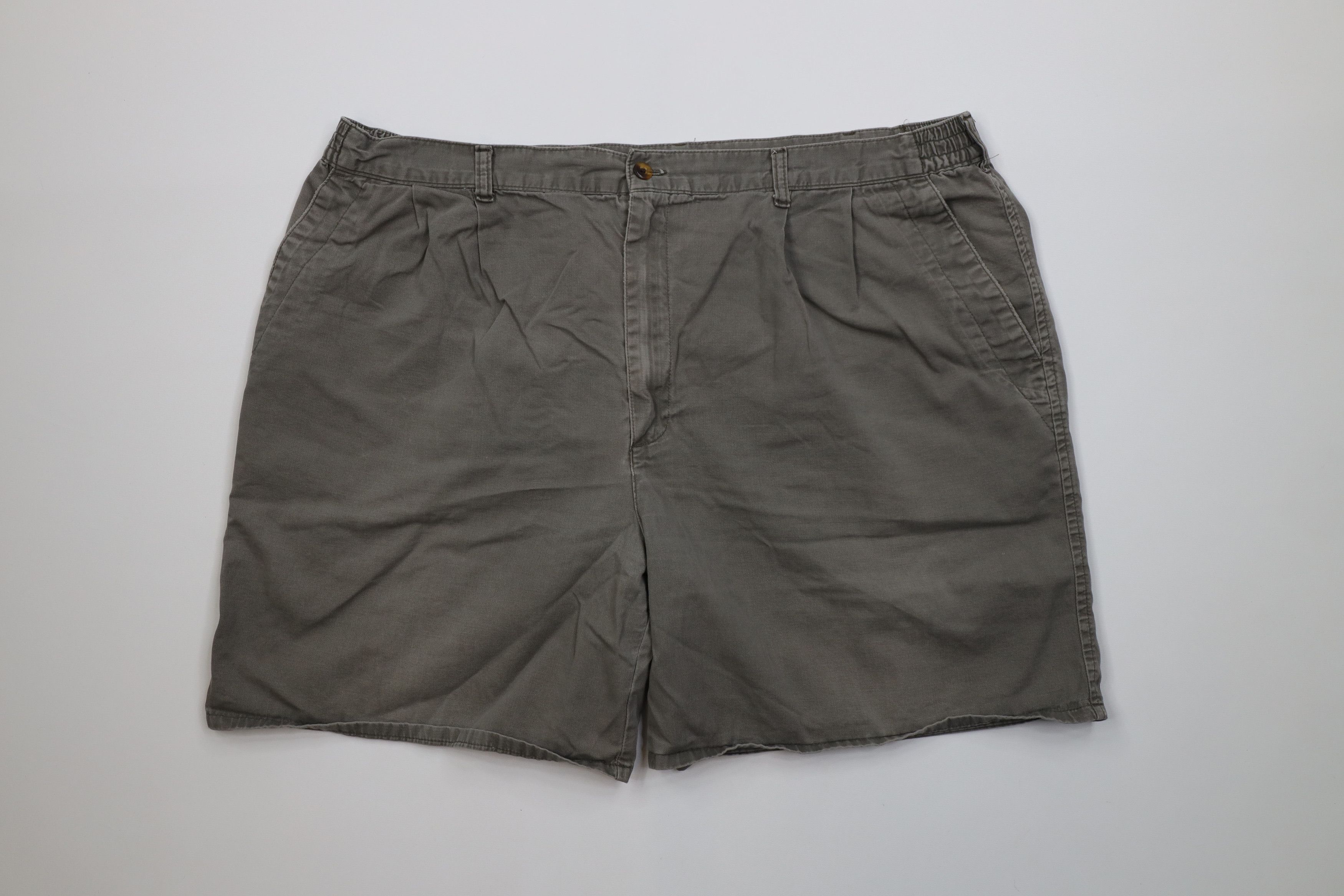 L.L. Bean Vintage 90s LL Bean Above Trekking Shorts Gray Green USA Size US 40 / EU 56 - 1 Thumbnail