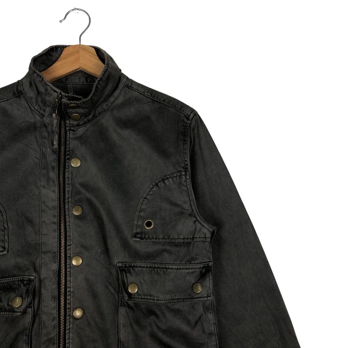 Japanese Brand 🔥90’s Royal Blue Issey Miyake Biker Jacket Size US M / EU 48-50 / 2 - 6 Thumbnail