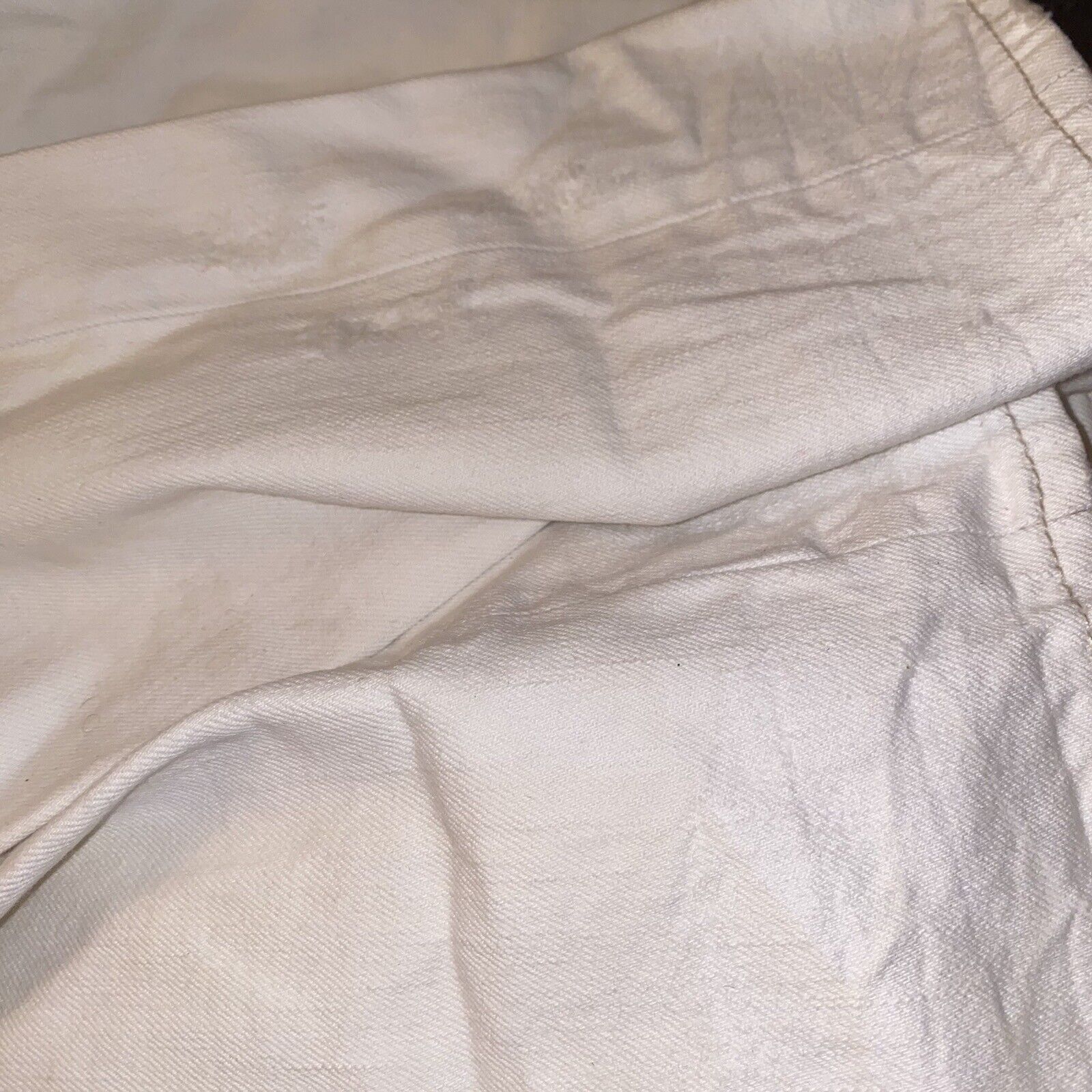 RRL Ralph Lauren RRL Double Ralph Lauren Jeans Size 29x34 White Distressed Size US 29 - 13 Thumbnail