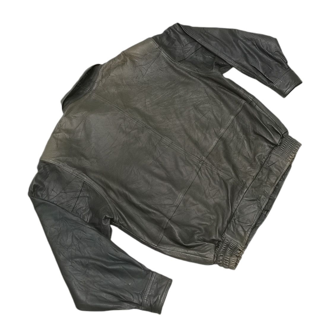Japanese Brand Deerskin Leather Bomber Jacket Size US L / EU 52-54 / 3 - 6 Thumbnail
