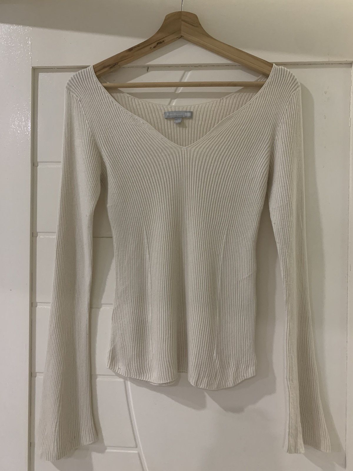 Designer × Japanese Brand × Uniqlo Mame Kurogouchi pleated Knit Longsleeves x Uniqlo Size S / US 4 / IT 40 - 1 Thumbnail