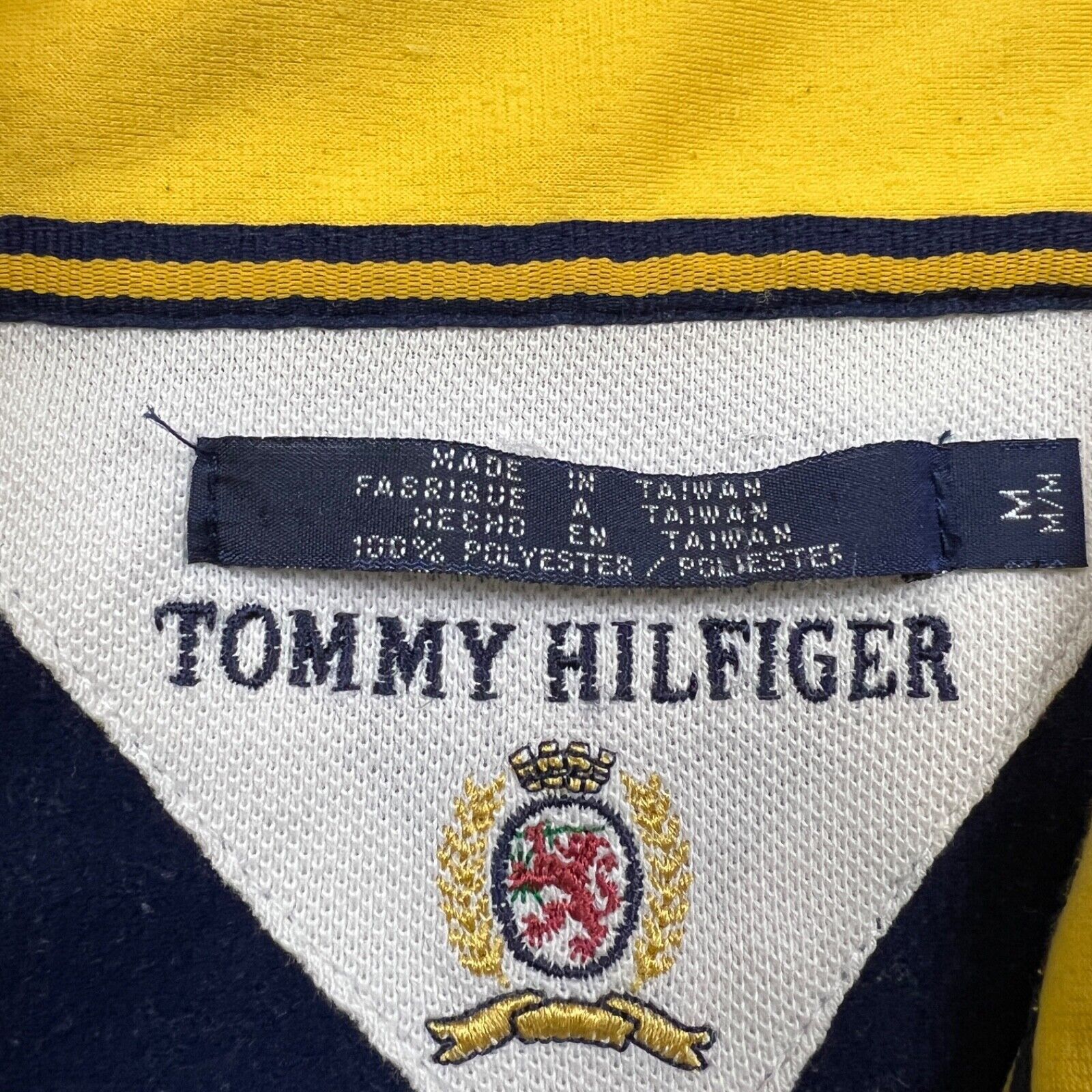Tommy Hilfiger × Vintage Vintage Tommy Hilfiger Track Jacket Full Zip 90s Tracksuit Size US M / EU 48-50 / 2 - 6 Thumbnail