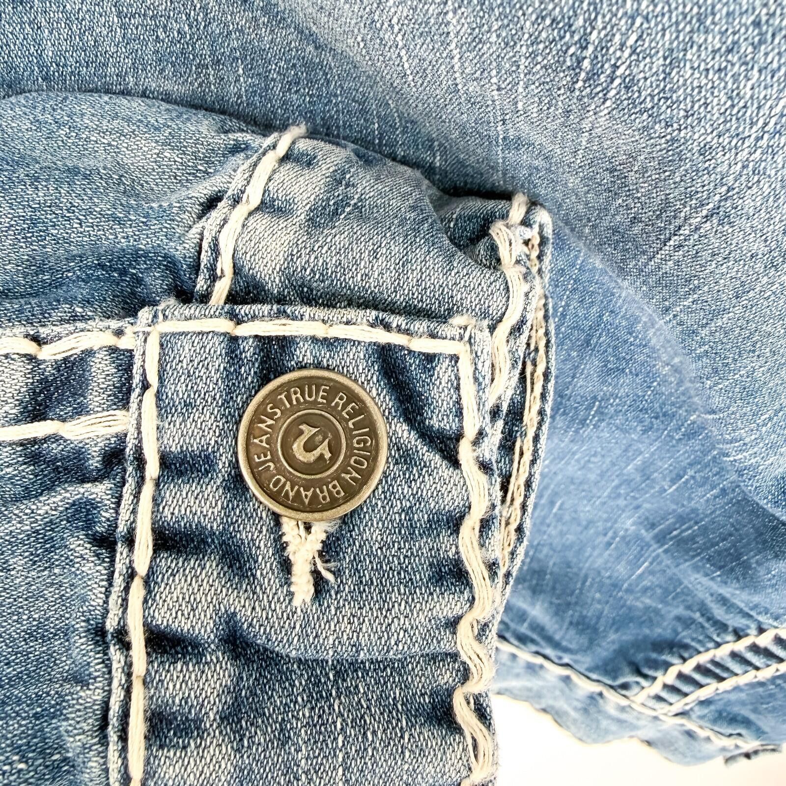True Religion True Religion Jimmy Super T Denim Jacket Vintage Y2K Mens L Size US L / EU 52-54 / 3 - 6 Thumbnail