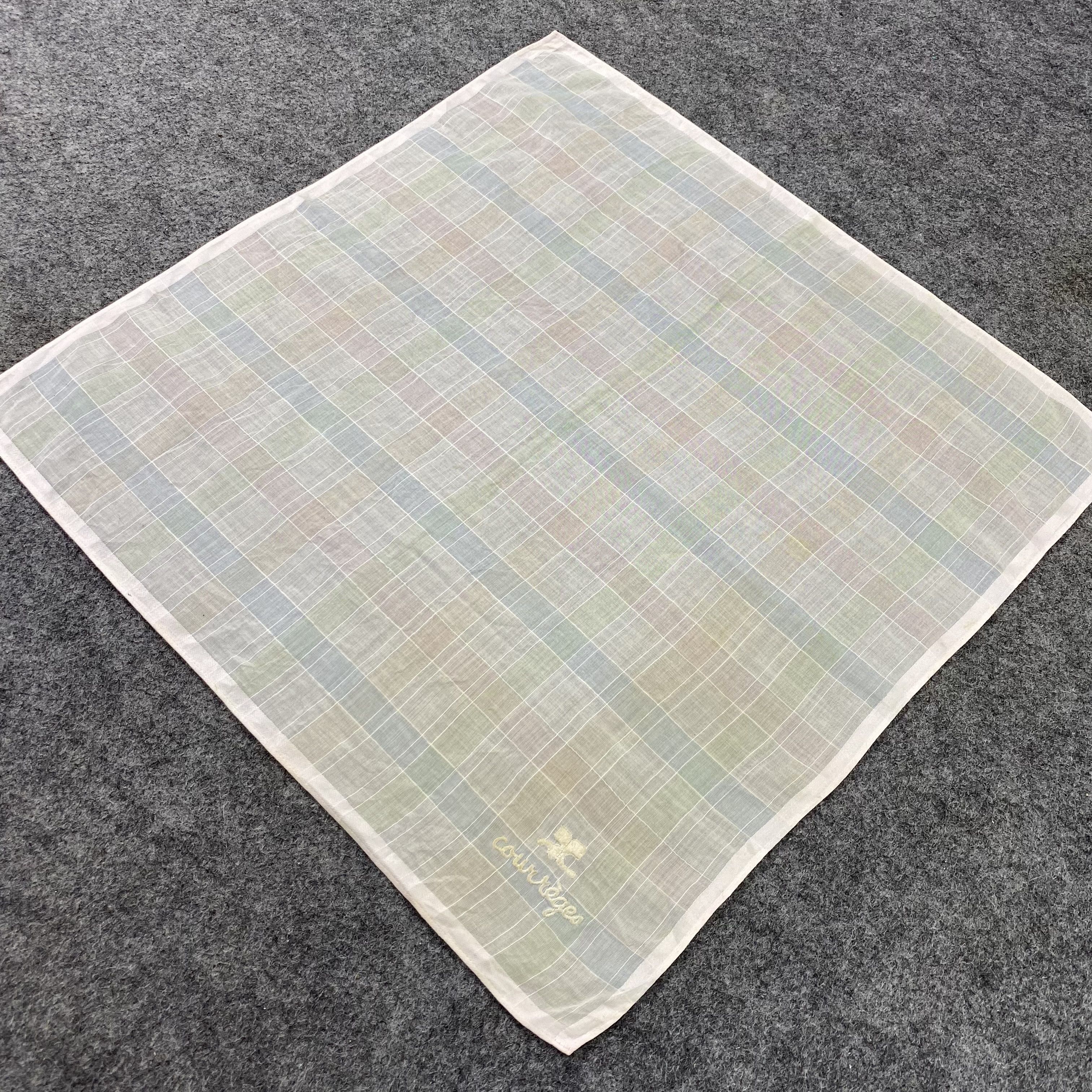 Courreges Courreges Handkerchief / Neckerchief / Bandana-B495 Size ONE SIZE - 4 Thumbnail