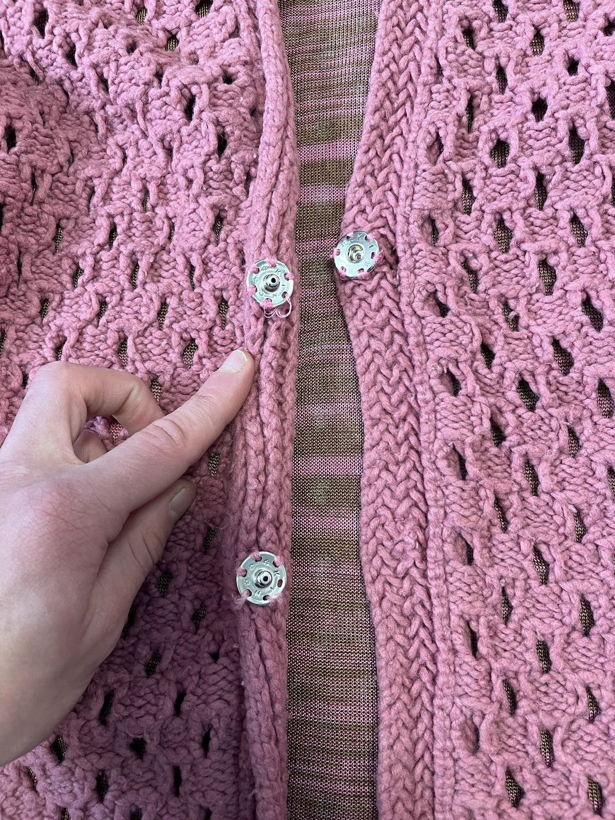 Missoni Missoni Women Sweater Cardigan Knit Vintage Wool Viscose Size XS / US 0-2 / IT 36-38 - 13 Thumbnail