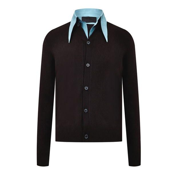 Prada PRADA Collared Cardigan Size US M / EU 48-50 / 2 - 1 Thumbnail
