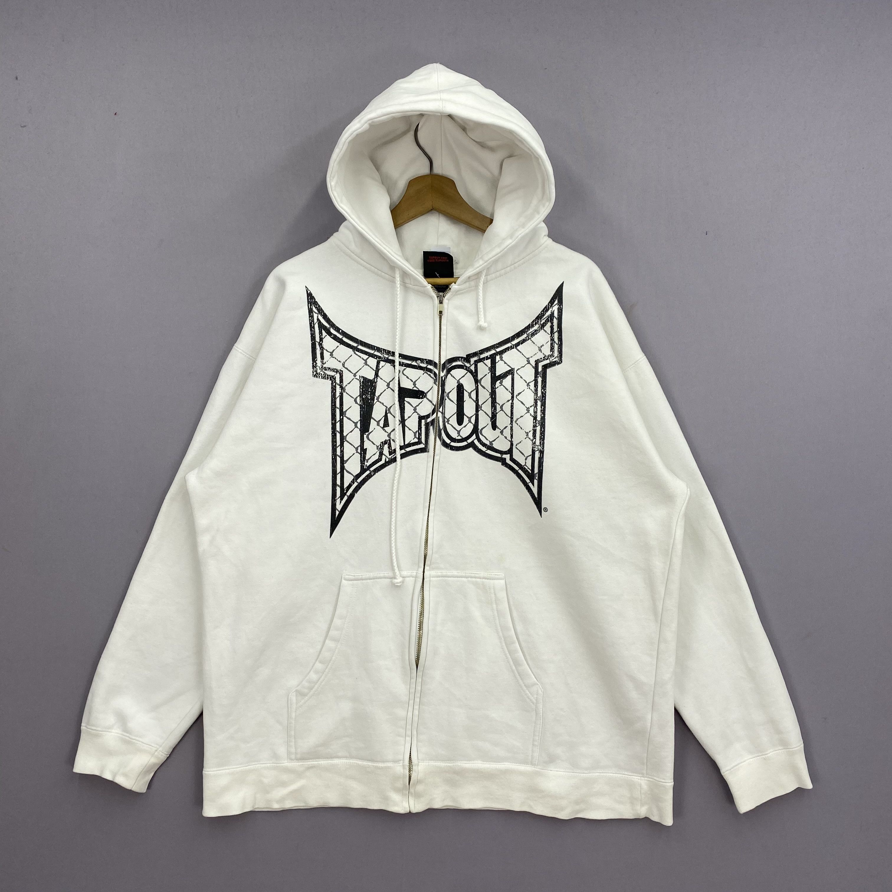 Tapout Vintage Tapout Sweater Streetwear Hoodie Sweatshirt Size US L / EU 52-54 / 3 - 3 Thumbnail