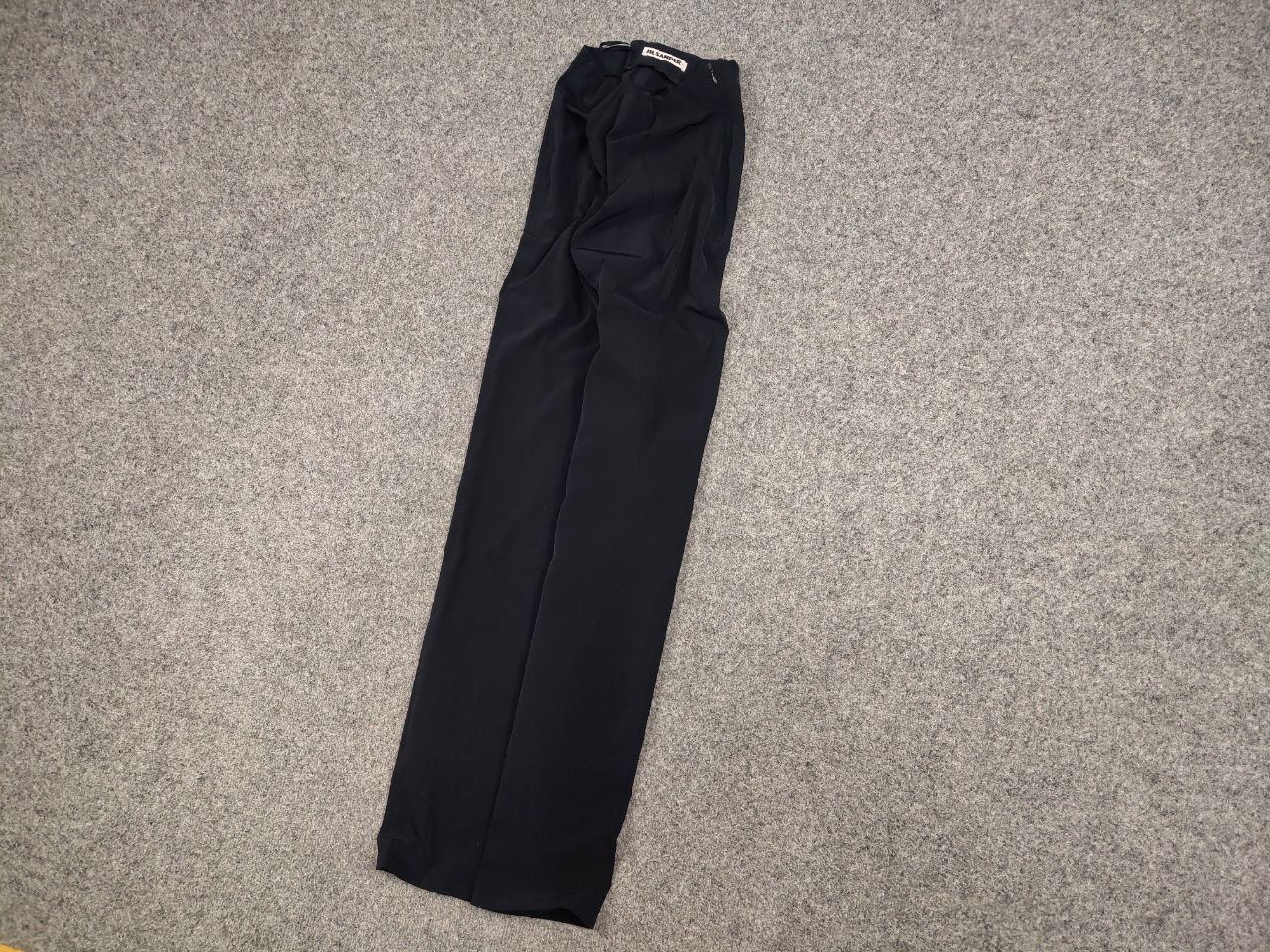 Jil Sander Vintage Jil Sander Woman Polyamide Dark blue ankle Zip Pants Size 40" / US 18 - 3 Thumbnail