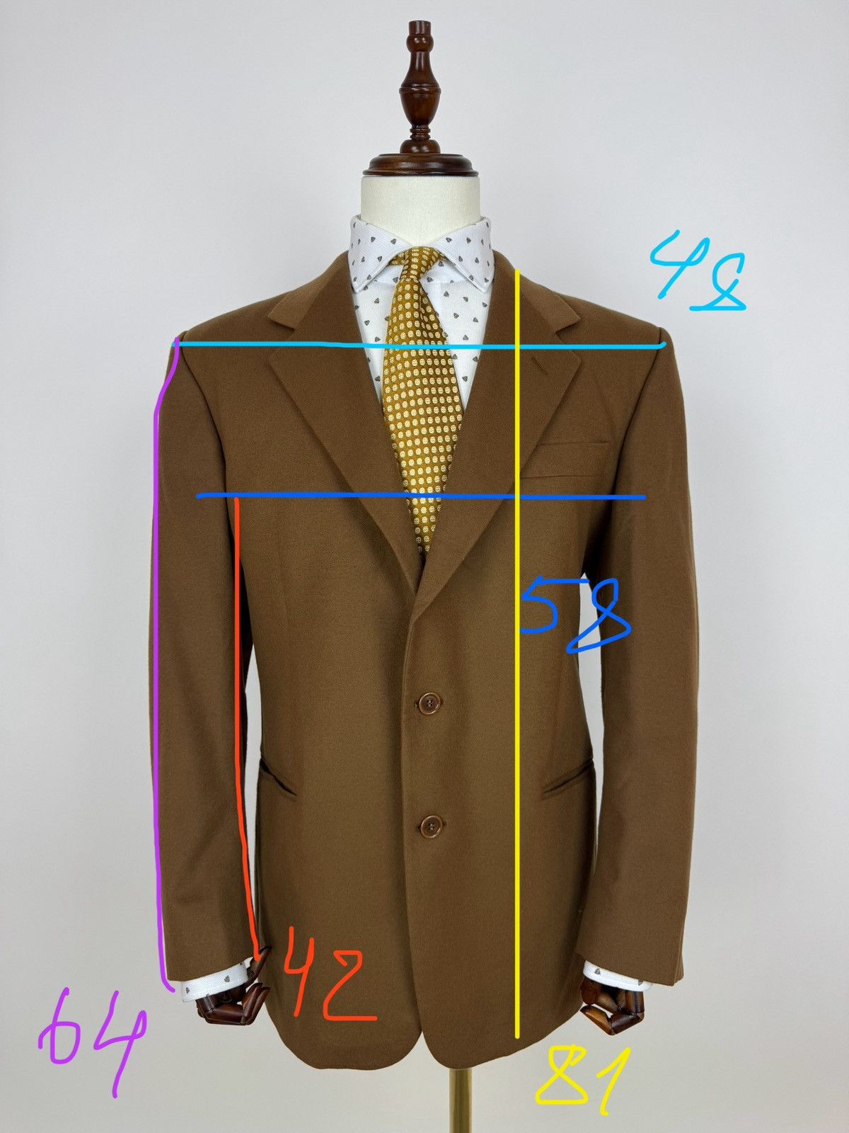 Other Luca Daltieri wool casht blazer sports jacket vintage Mens Size 52R - 21 Thumbnail