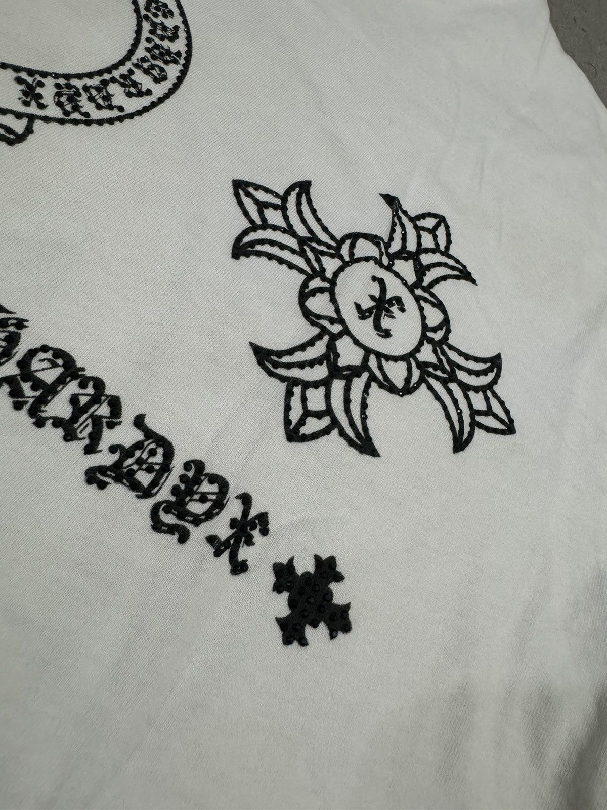 Ed Hardy Ed Hardy x Cross Collection Rhinestone Oversize Tee Size US XS / EU 42 / 0 - 9 Thumbnail