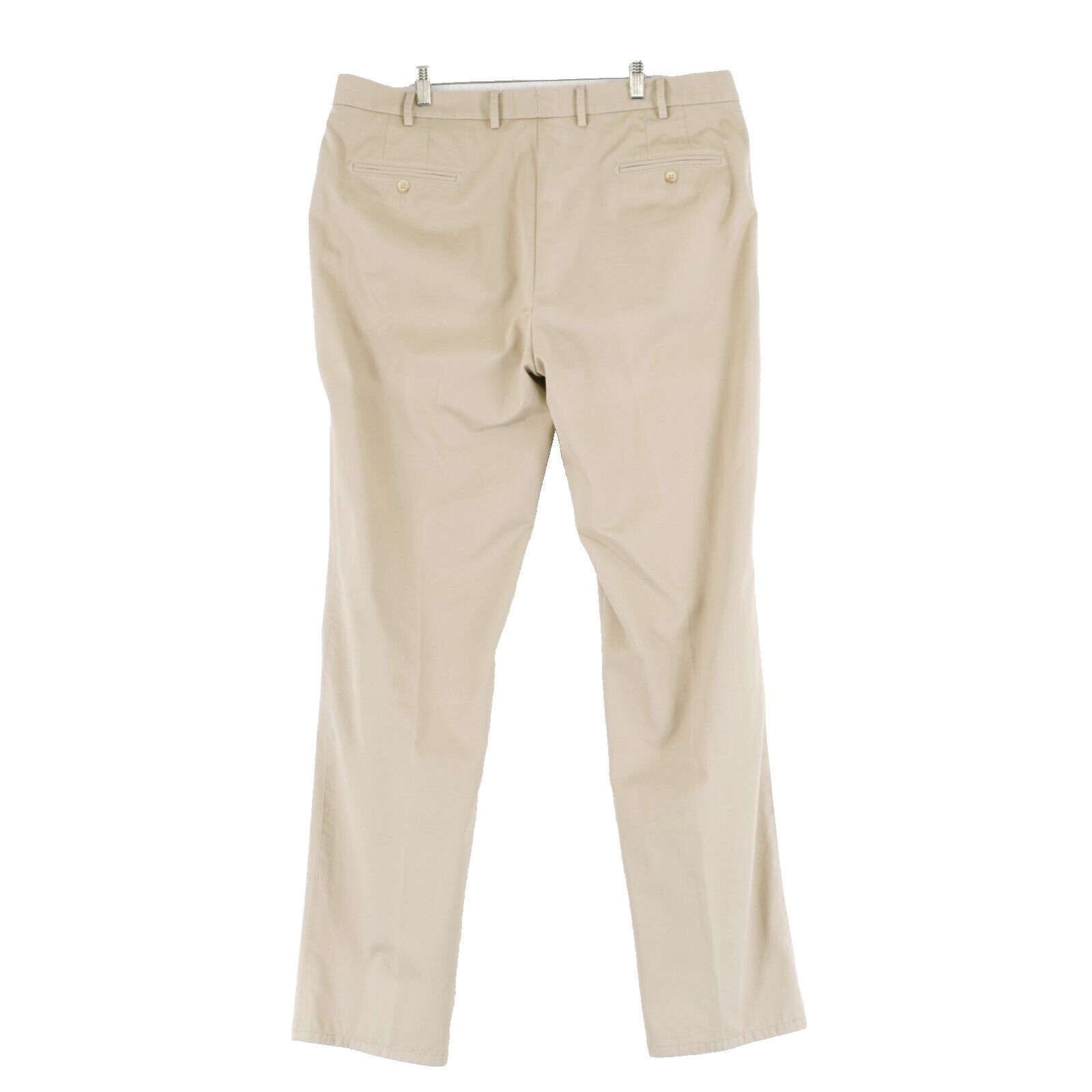 Peter Millar Peter Millar Pima Cotton Chino Pants Tan Flat Front High Ris Size US 40 / EU 56 - 3 Thumbnail