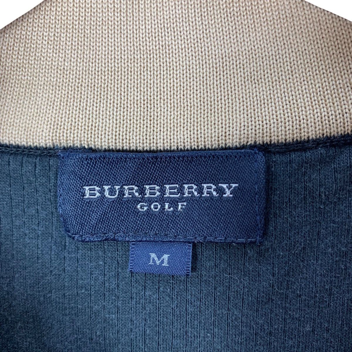 Burberry BURBERRY GOLF Nova Check Half Zipper Short Sleeve Shirt Size M / US 6-8 / IT 42-44 - 5 Thumbnail