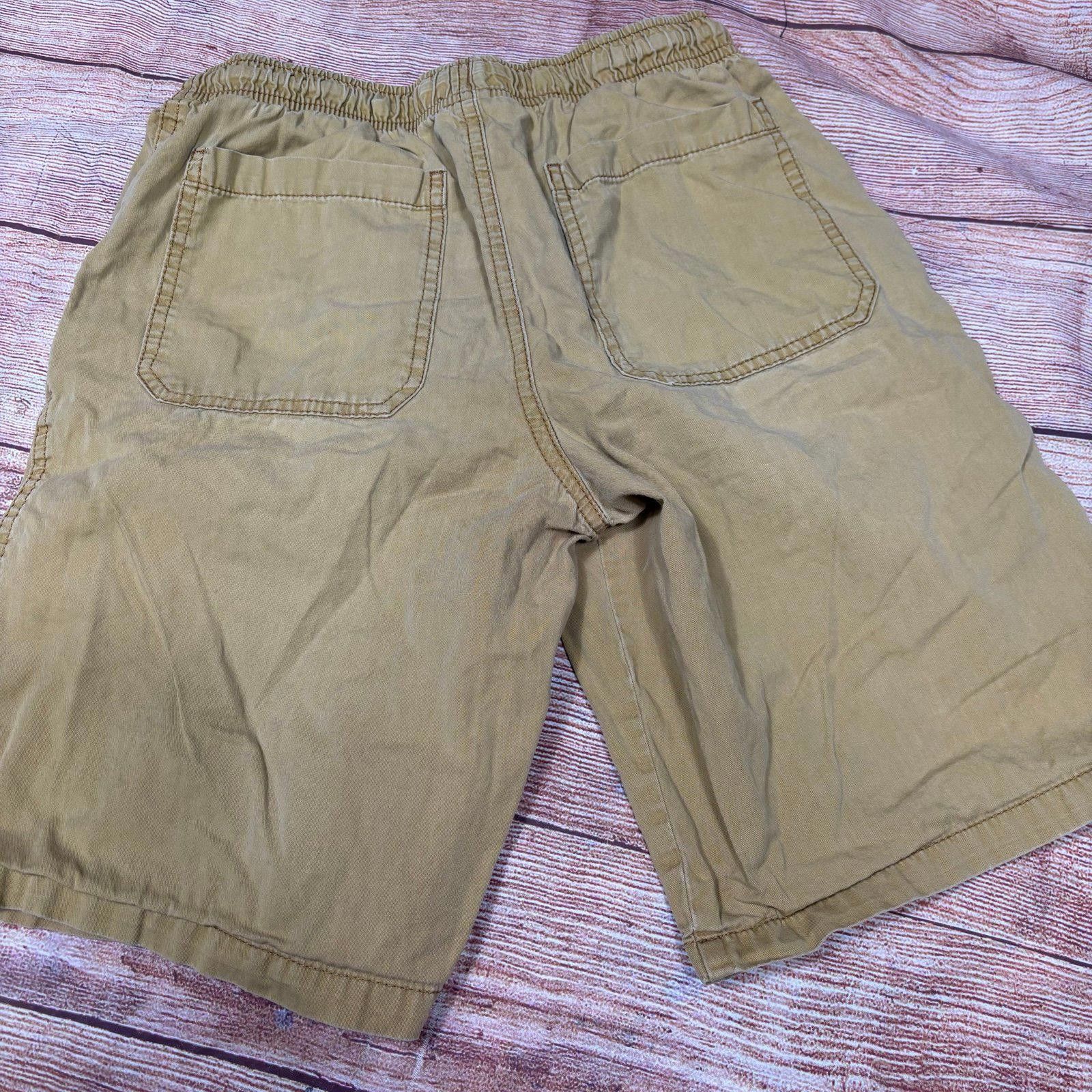 Other Cat & Jack Boys' Khaki Drawstring Shorts Size Large 12/14 Size US 26 / EU 42 - 6 Thumbnail