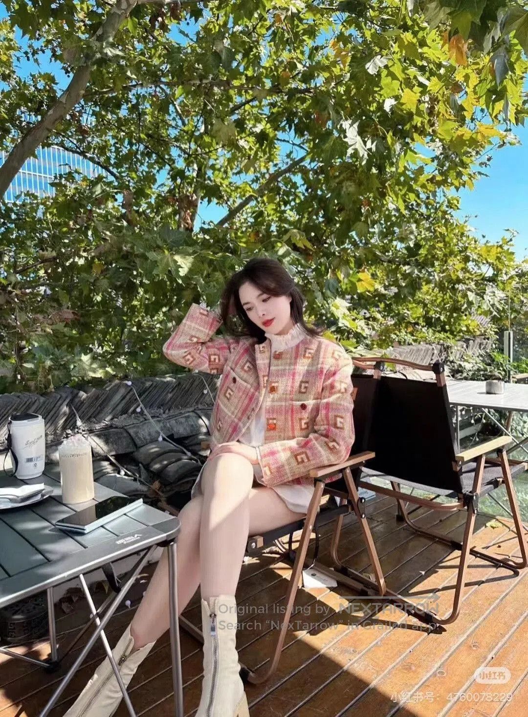 Gucci Gucci Colorful Tweed Jacket. Size S / US 4 / IT 40 - 7 Thumbnail