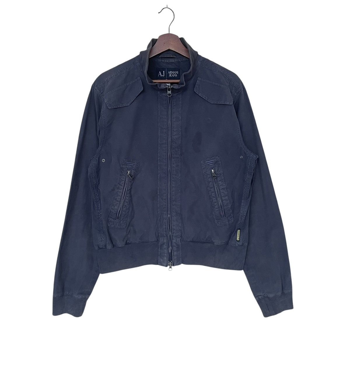 Armani Exchange Vintage Brand Armani Jeans Denim Jacket 2000s Size US M / EU 48-50 / 2 - 1 Thumbnail