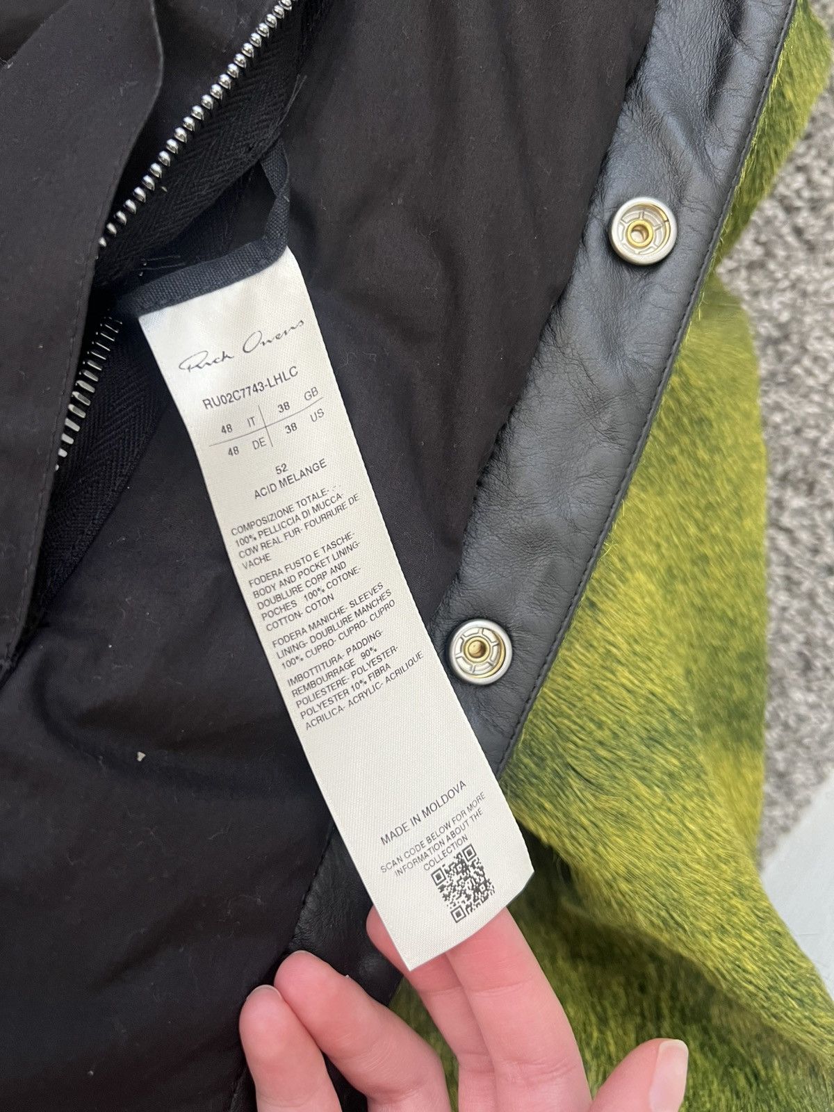 Rick Owens Rick Owen’s Alice Strobe Jacket Size US M / EU 48-50 / 2 - 8 Thumbnail