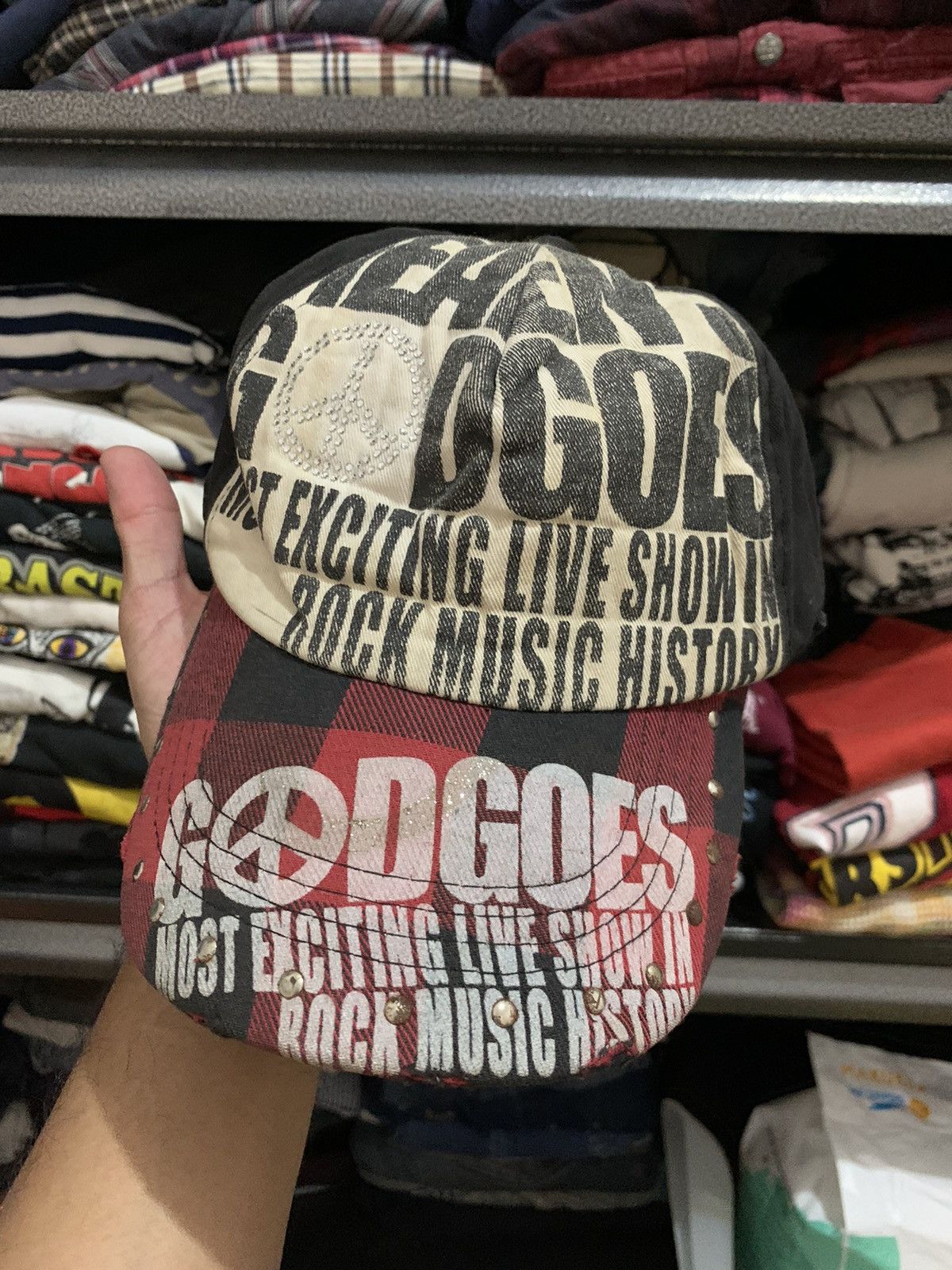 Japanese Brand Godgoes poem hats Size ONE SIZE - 1 Thumbnail
