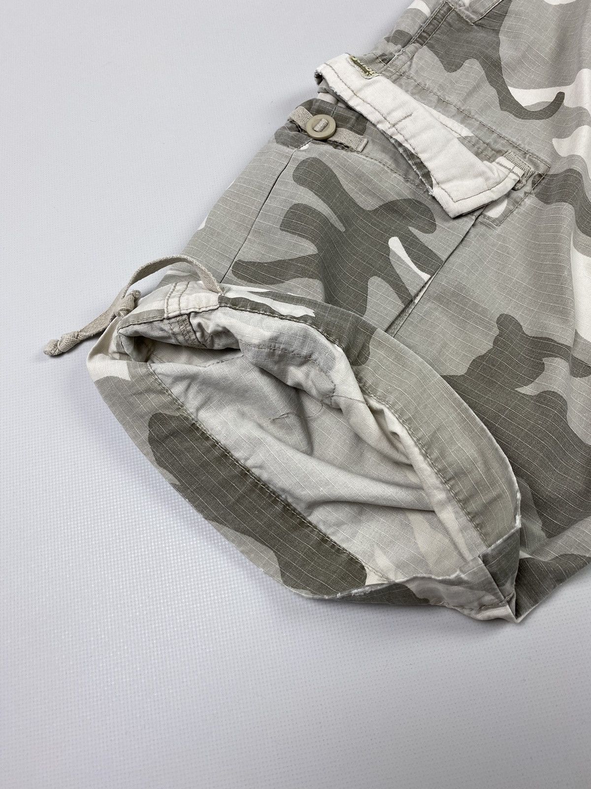 Schott Schott vintage men’s military cargo camo rip stop shorts Size US 32 / EU 48 - 9 Thumbnail