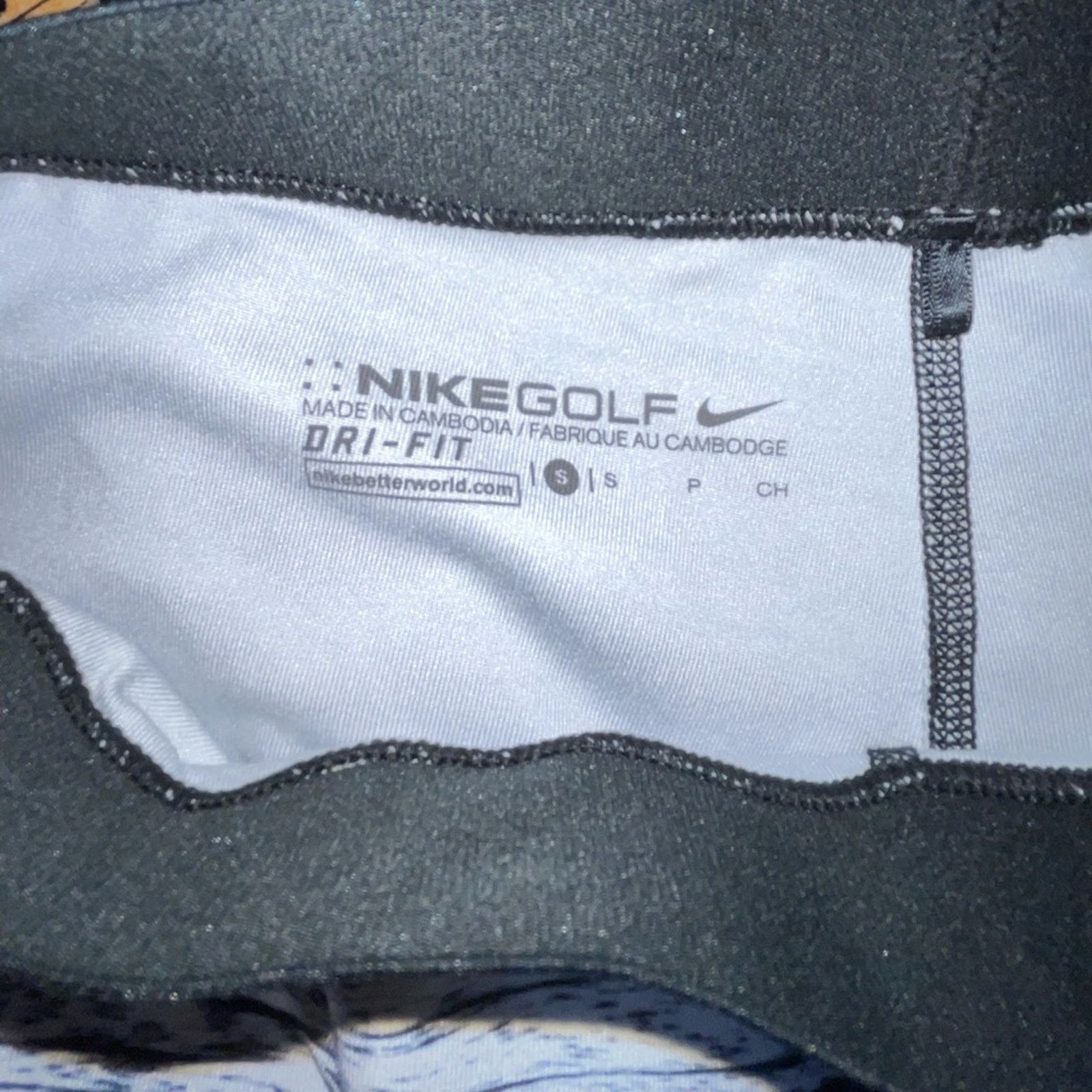 Nike Nike Golf Dri-Fit Black and White Printed Leggings Small Size 26" / US 2 / IT 38 - 3 Thumbnail