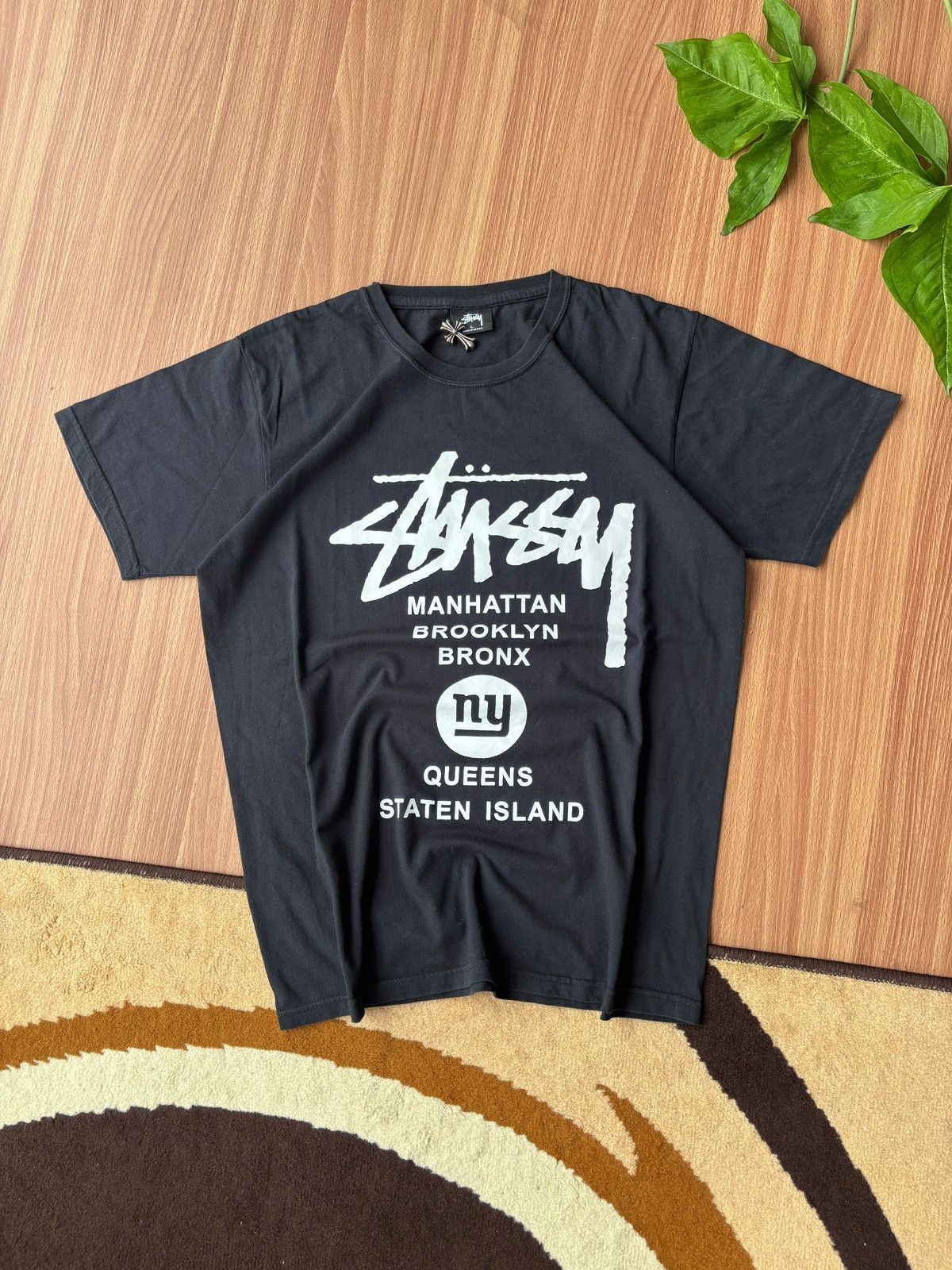 Stussy stussy NY tee Size US M / EU 48-50 / 2 - 2 Thumbnail