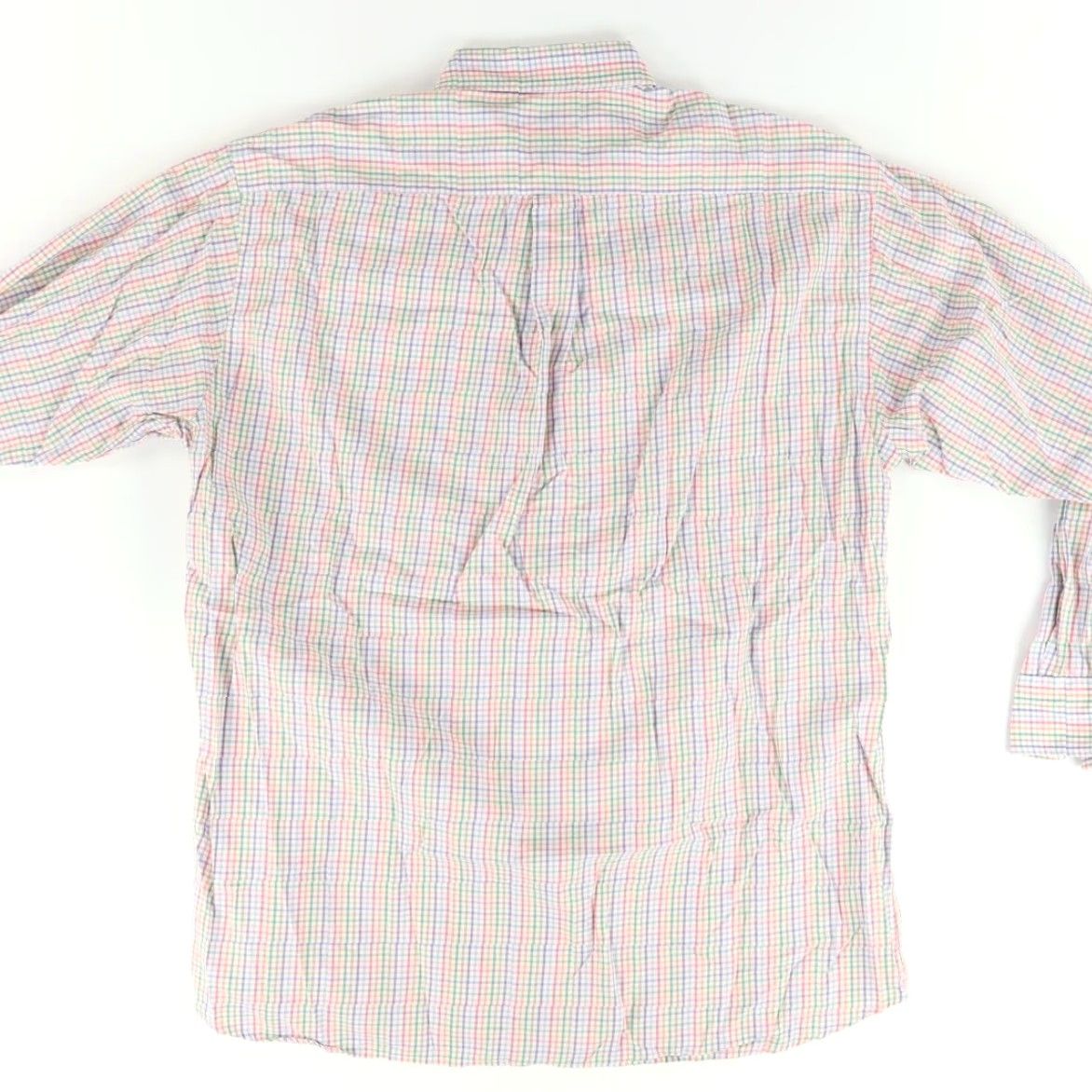 Vintage Gitman Bros. Cotton Striped Long Sleeve Button Down Shirt White Men's L Size US L / EU 52-54 / 3 - 4 Thumbnail