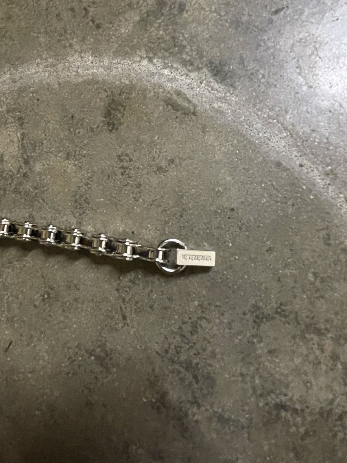 Vetements Vetements Biker Chain Bracelet Size ONE SIZE - 7 Thumbnail