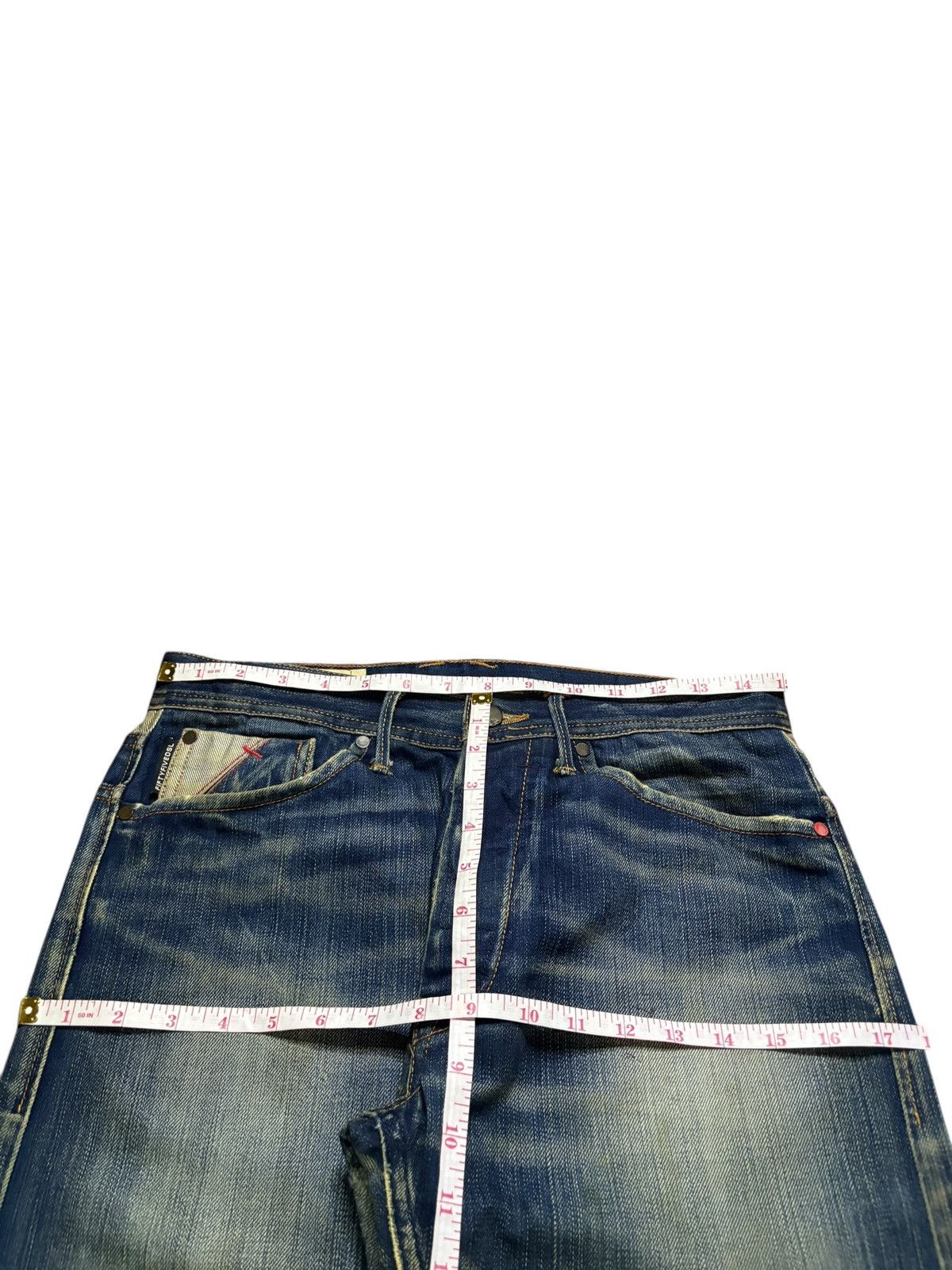 Japanese Brand Vintage Japanese Brand Faded Wash Distressed Jeans Size US 30 / EU 46 - 11 Thumbnail