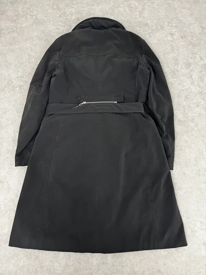 Prada 2000s Prada Black Nylon Multi-Pocket Classy Trench Coat Size US M / EU 48-50 / 2 - 4 Thumbnail