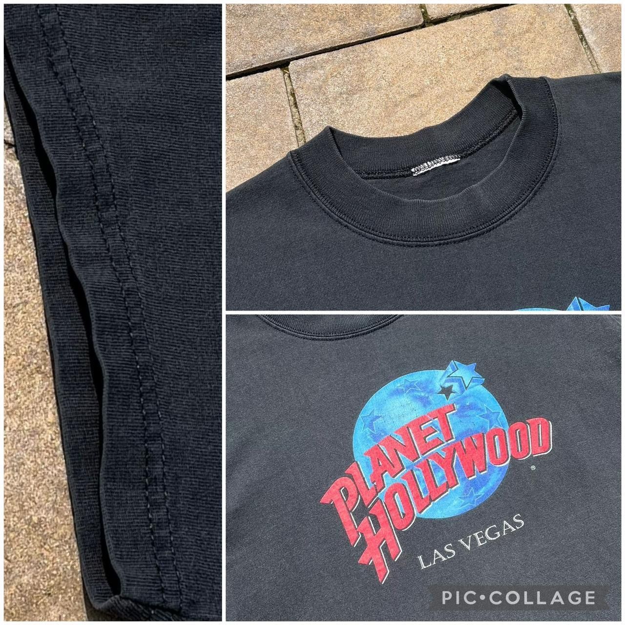 Planet Hollywood × Vintage Vintage 90s Planet Hollywood Las Vegas Tee Tshirt Size US L / EU 52-54 / 3 - 3 Thumbnail
