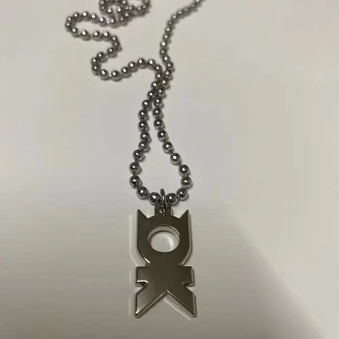 Jewelry Creative Curved OK Letter Pendant Necklace Size ONE SIZE - 3 Thumbnail