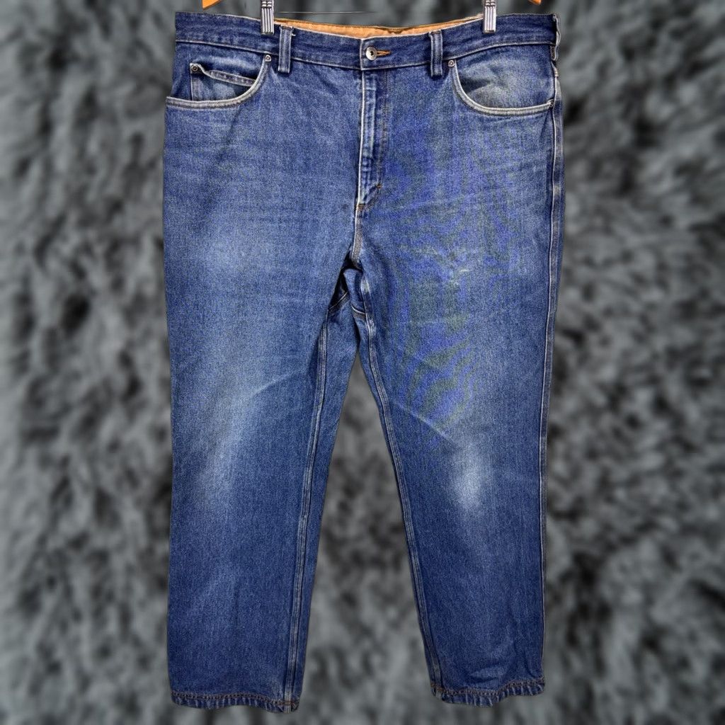 CO Duluth Trading Co Jeans Sz 40x33 Men’s Blue Straight Leg Gusset Size US 40 / EU 56 - 1 Thumbnail