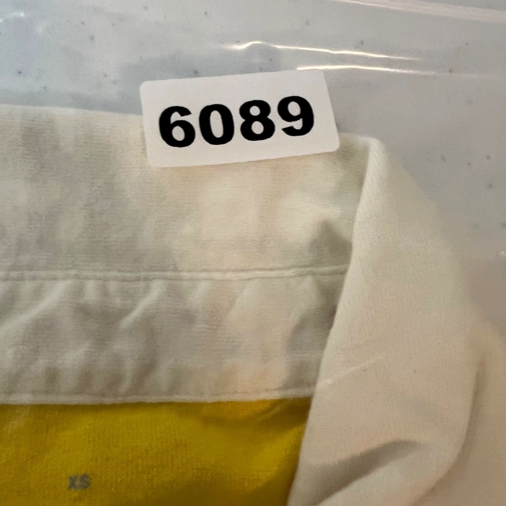 Everlane Everlane Polo Shirt Womens XS Organic Cotton Yellow w/ White Collar Shirt Size XS / US 0-2 / IT 36-38 - 8 Thumbnail